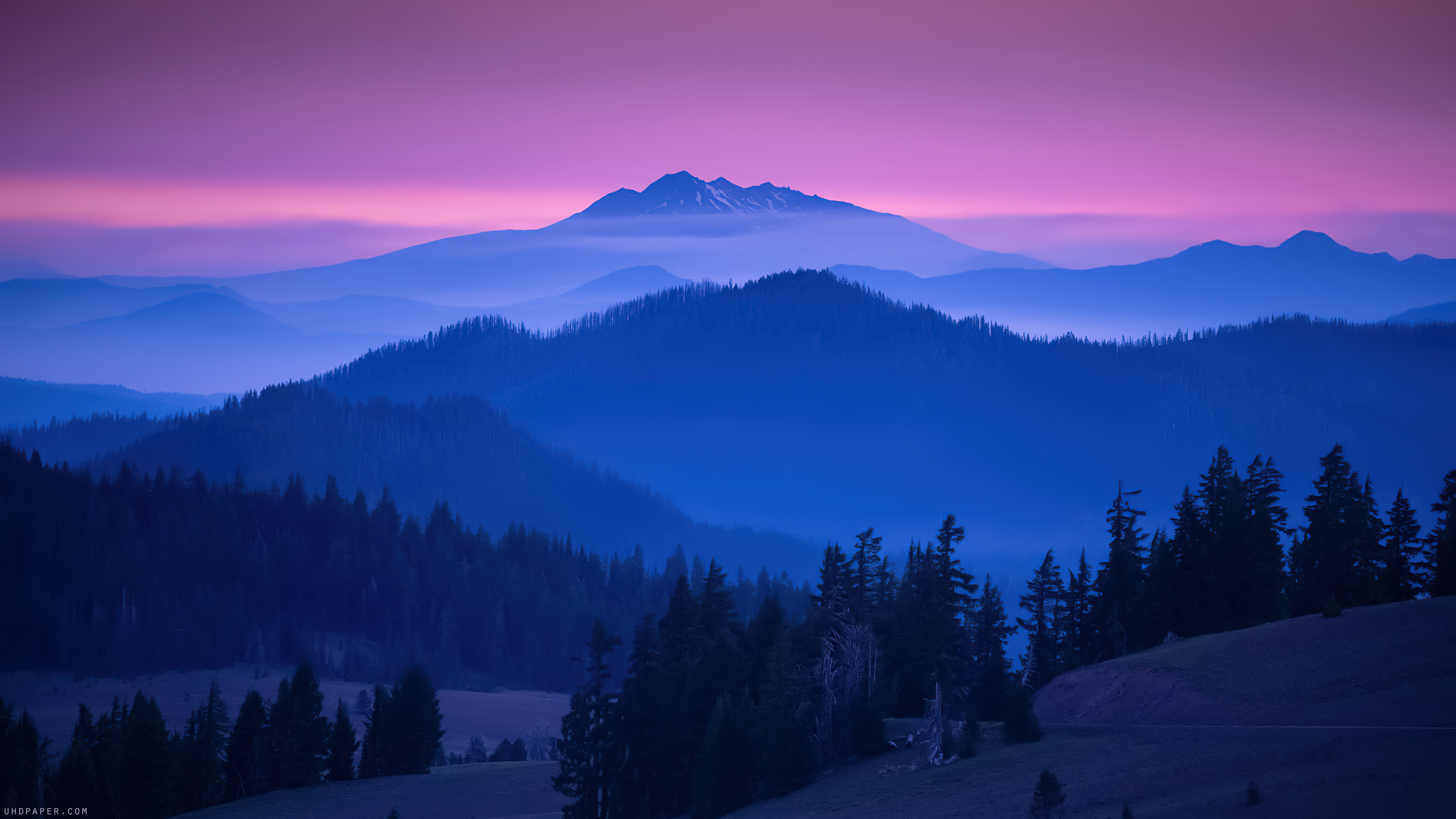 Mountain Scenery Landscape Wallpaper 4K HD PC f