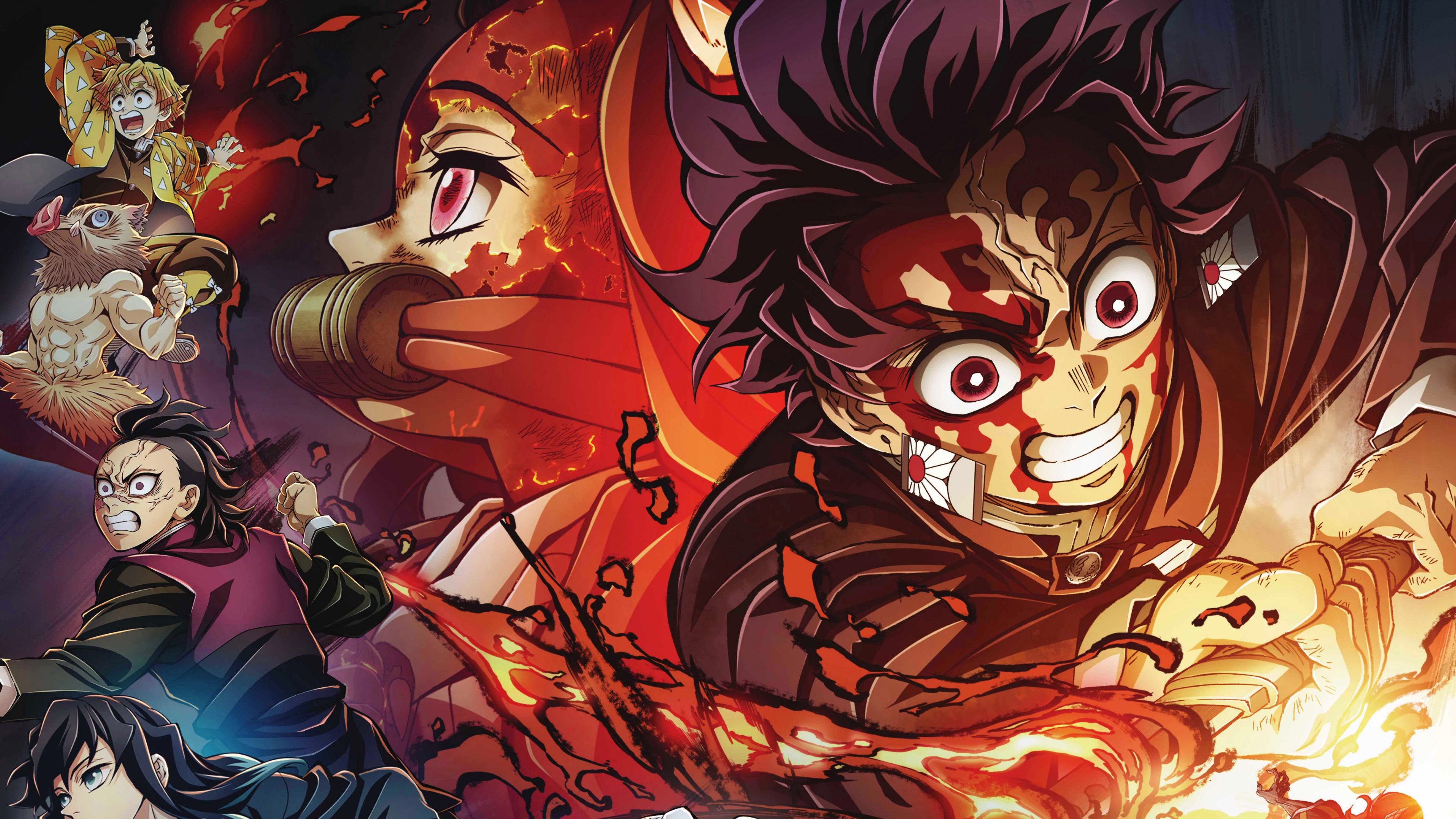 Demon Slayer: Kimetsu no Yaiba Hashira Training Arc 8K Ultrawide Wallpaper