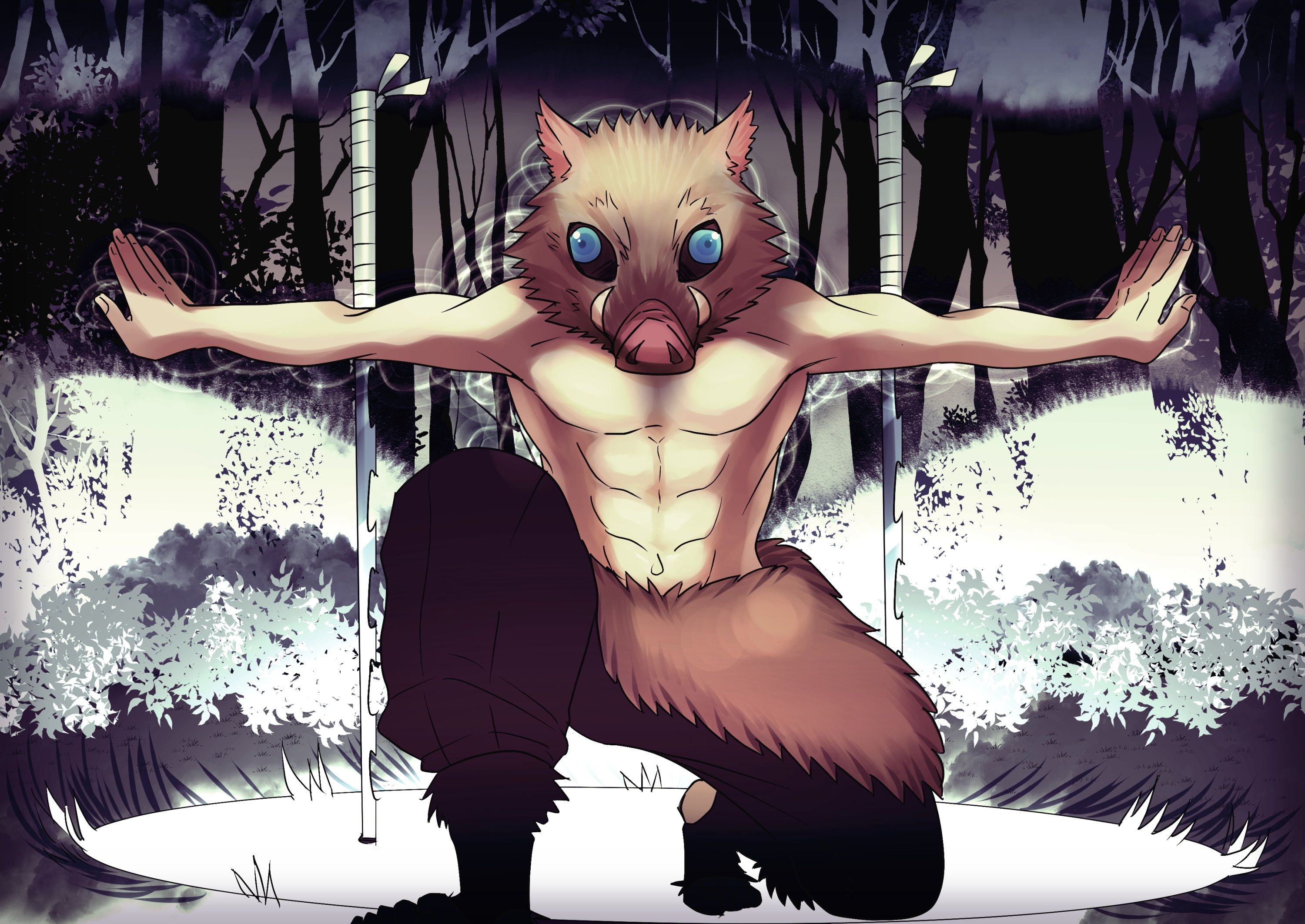 Inosuke Wallpaper, HD Inosuke Background on WallpaperBat