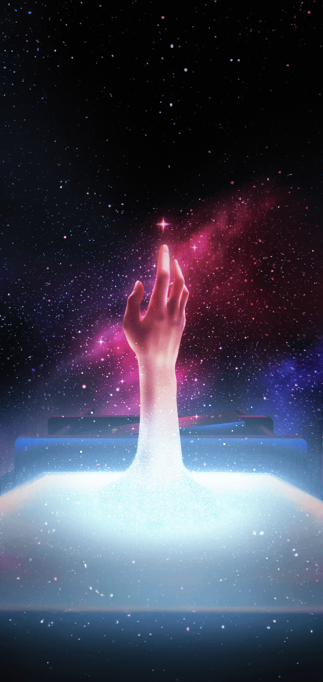 As you requested, mobile wallpaper from The Midnight cover arts using AI (2K:9)