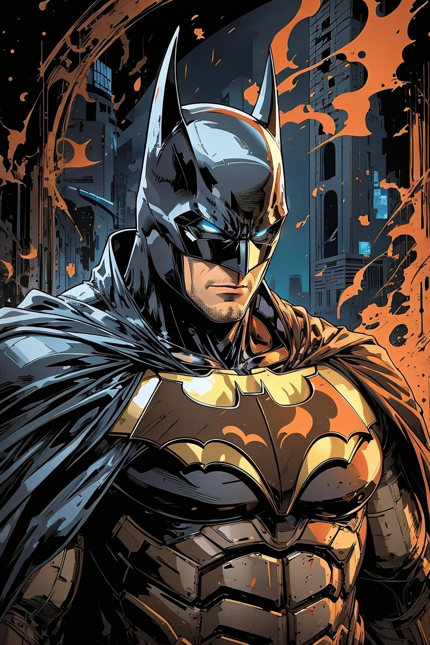 Download Batman Superhero. Royalty Free Stock Illustration Image