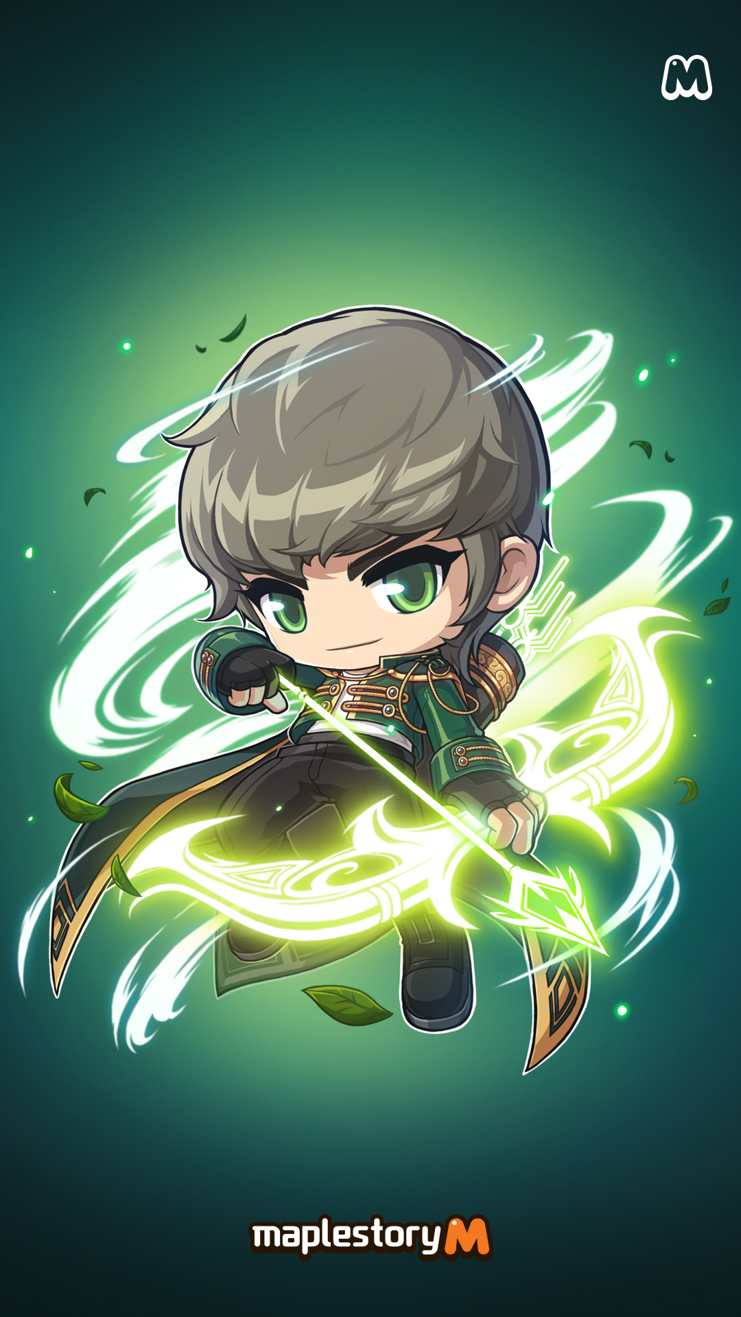 Mobile Wallpaper Image Night Walker, Thunder Breaker, Wind Archer, and Blaze Wizard