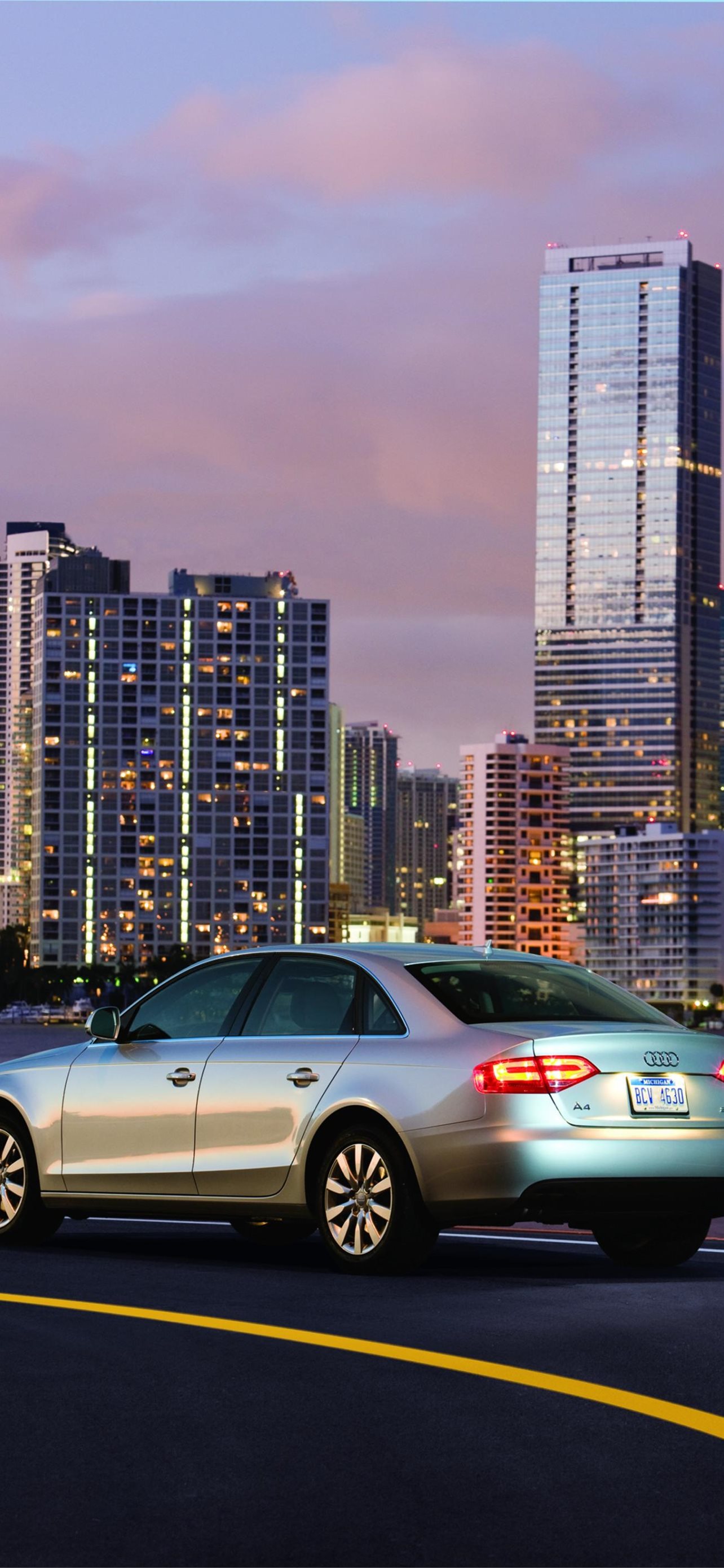 Best Audi a4 iPhone HD Wallpaper