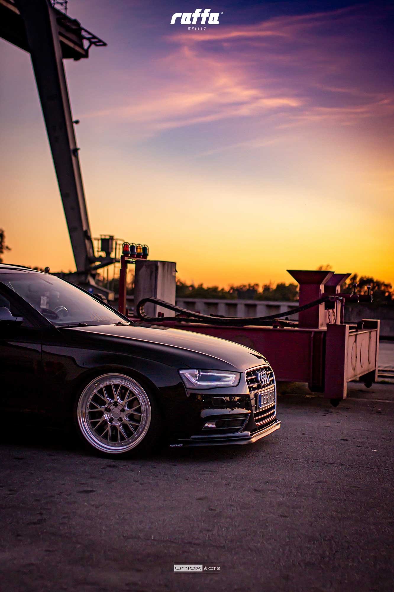 AUDI A4 AVANT RS03 HYPERSILVER DIAMOND CUT