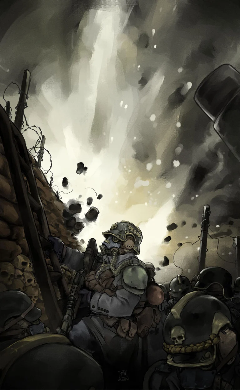 Astra Militarum 40K Artwork