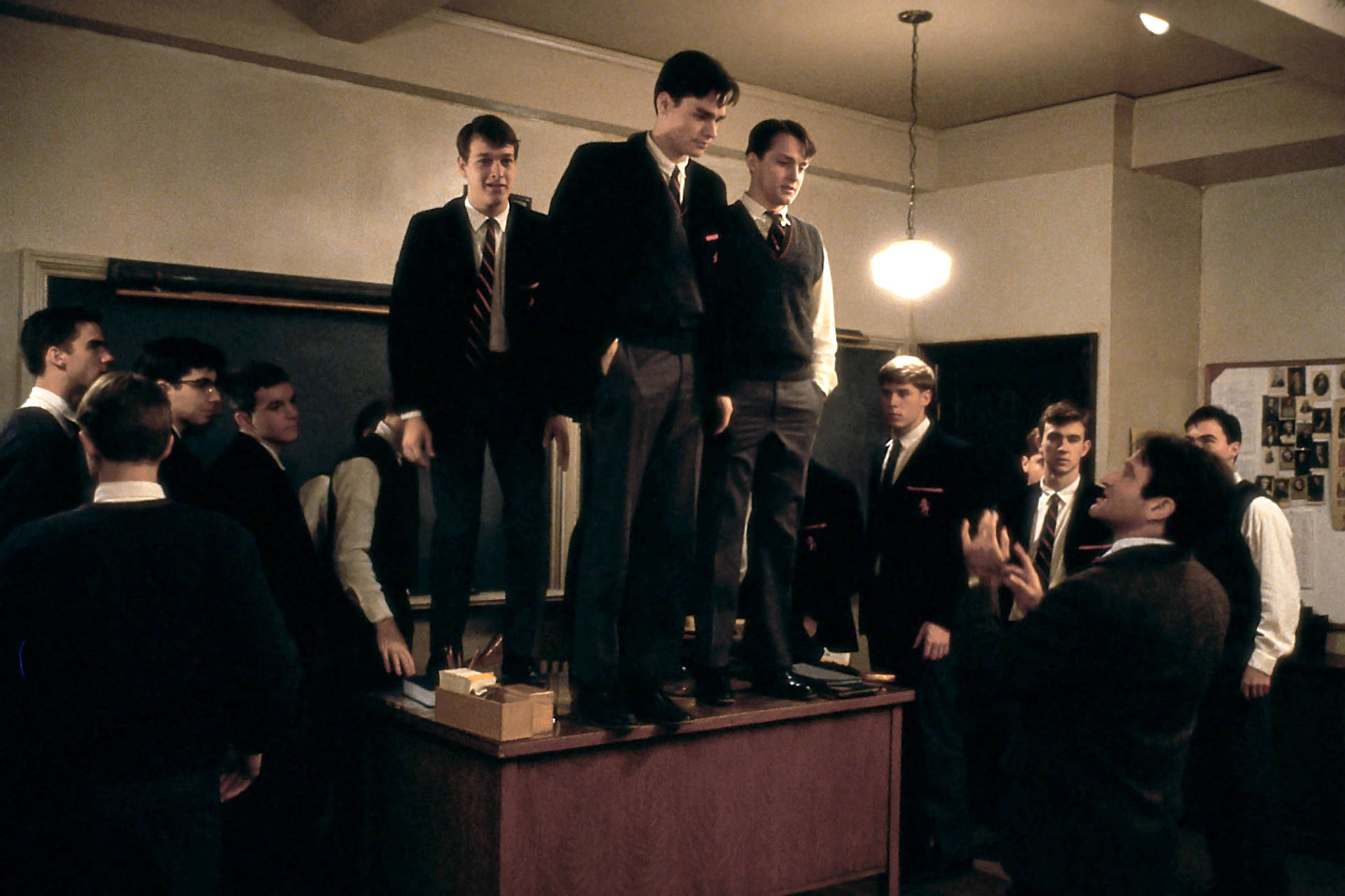 Download Dead Poets Society Dark Academia Desktop Wallpaper