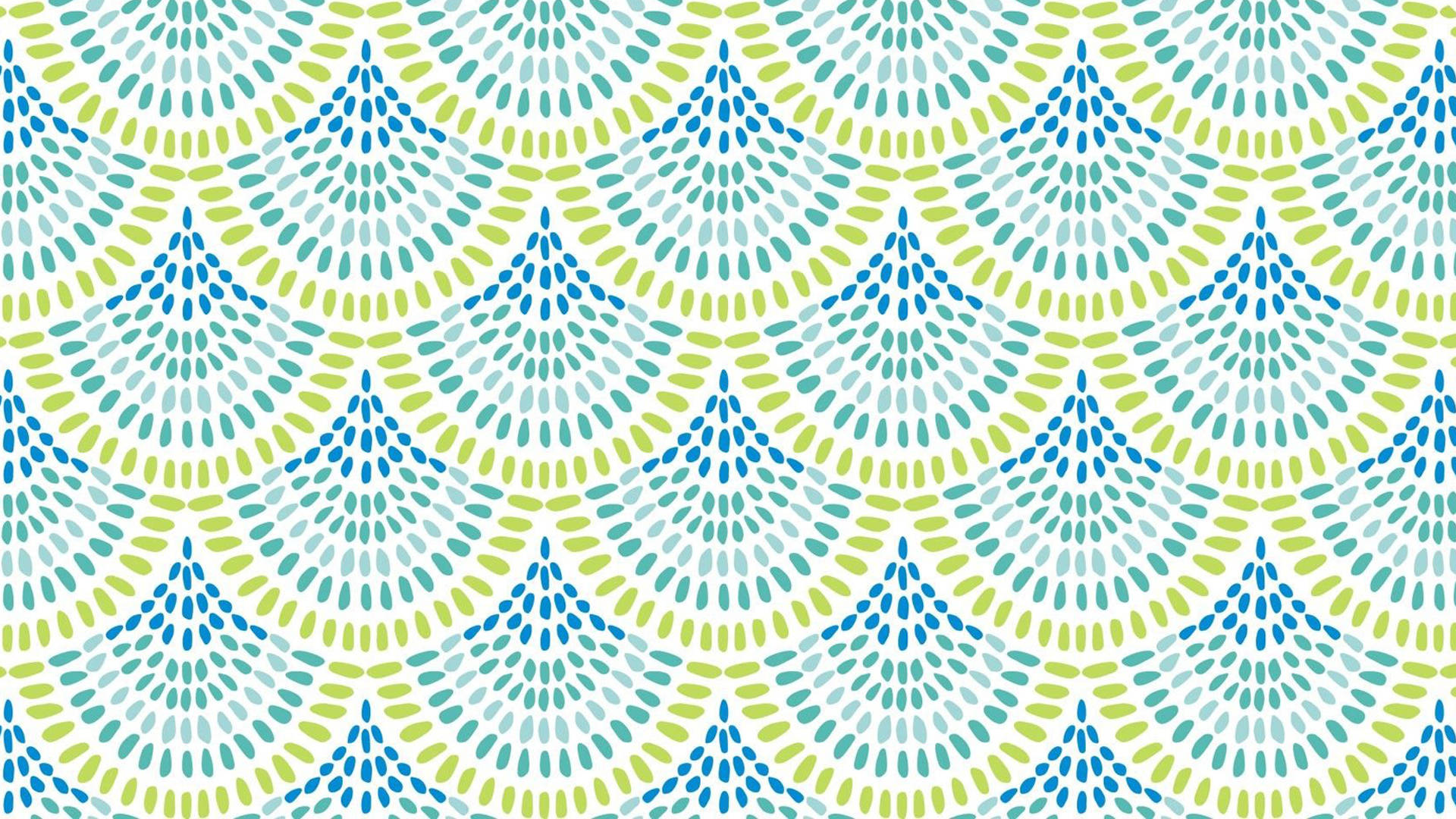 Download Preppy Blue Green Fans Wallpaper