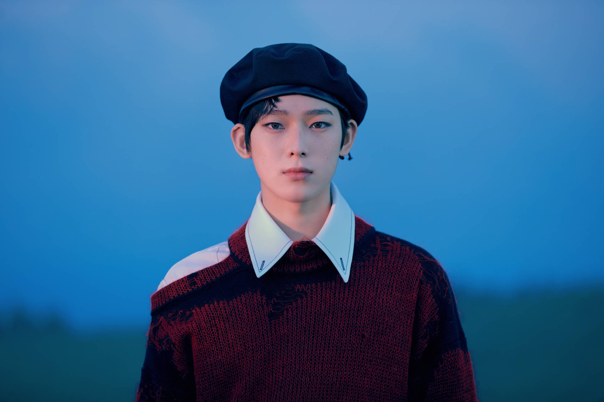 Download Sunoo Close Up Enhypen Aesthetic Wallpaper