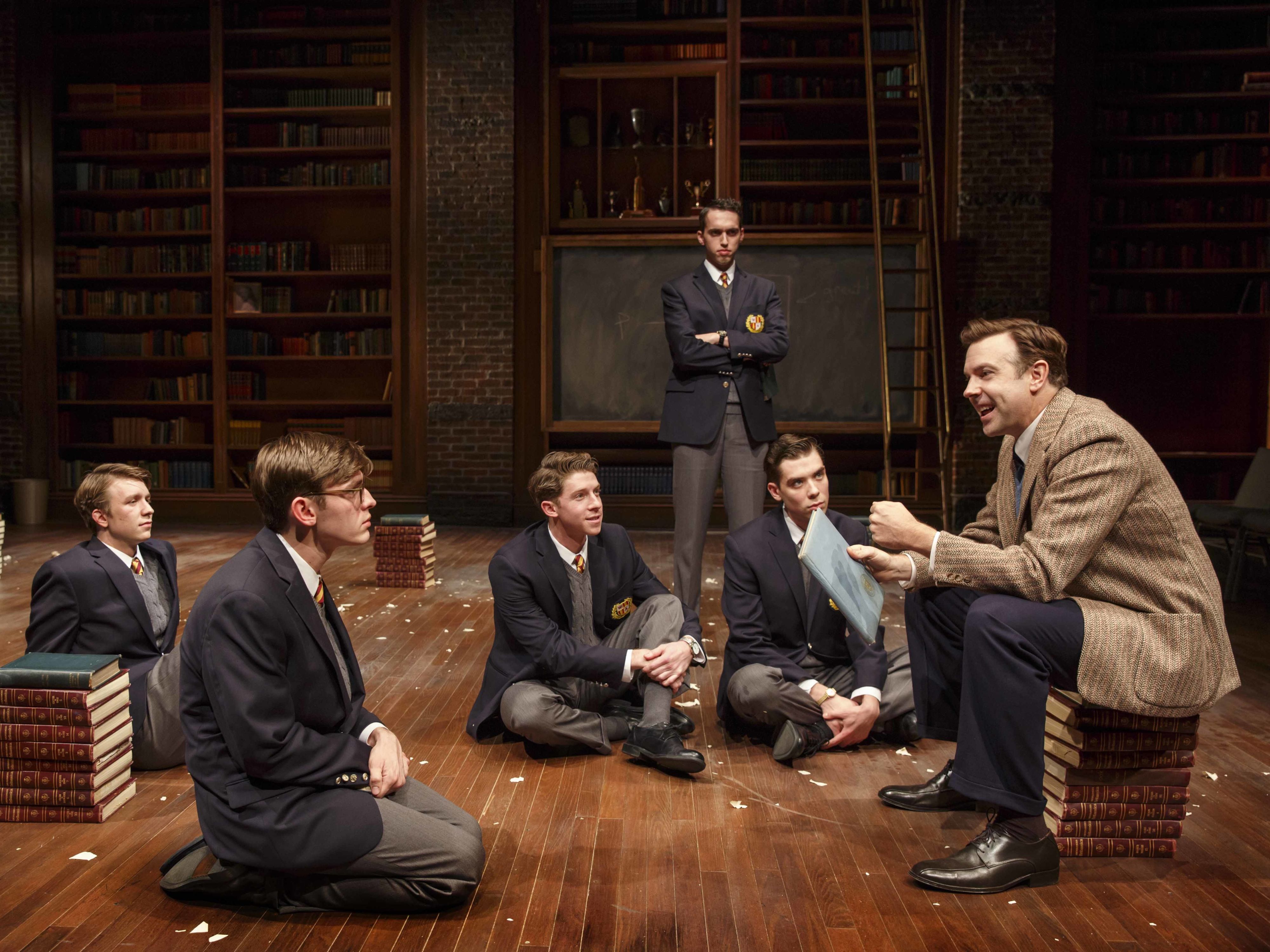 Dead Poets Society Jason Sudeikis Poets Society Off Broadway Play