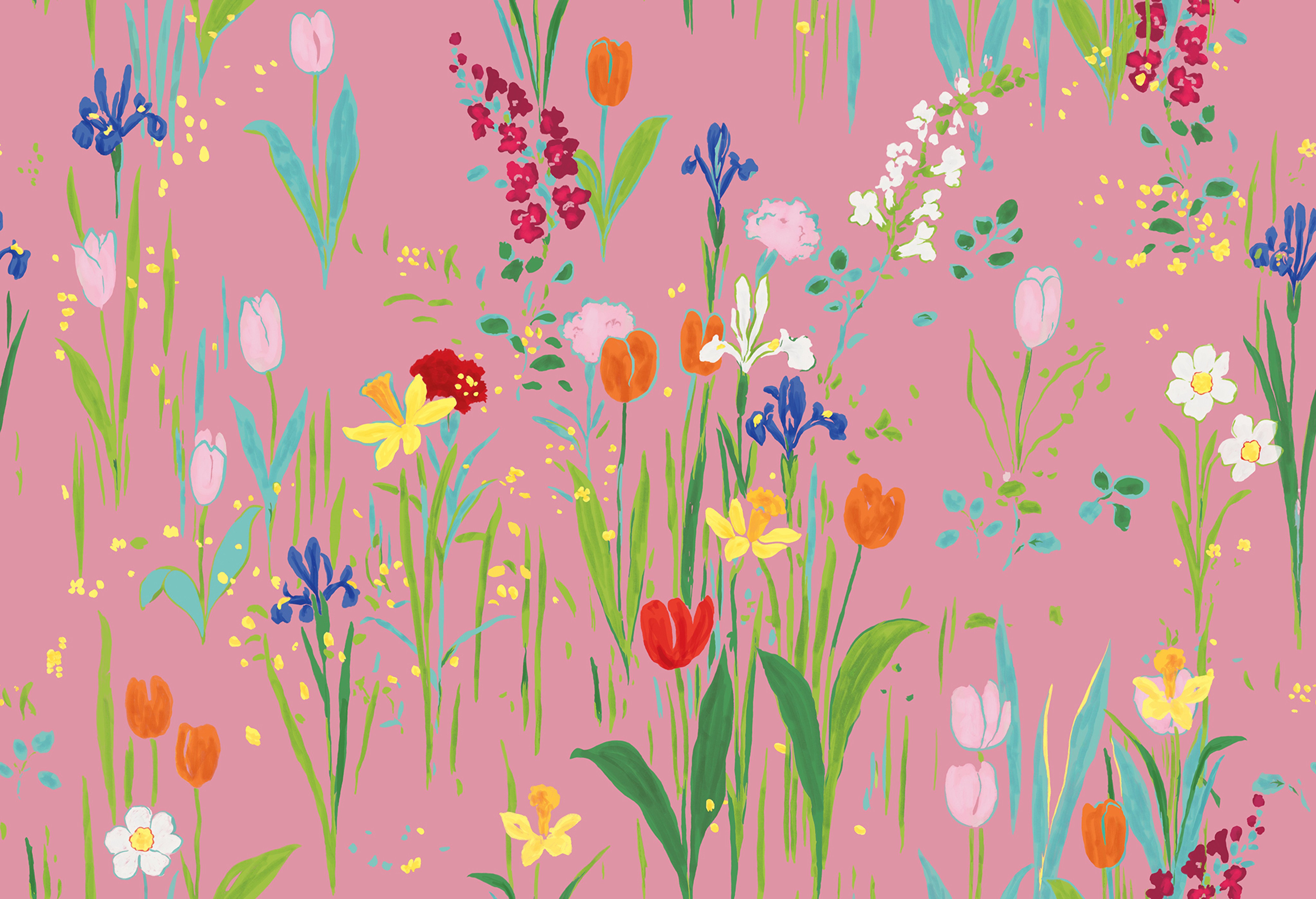 Soicher Marin Paule Marrot Floral Wallpaper Double Roll