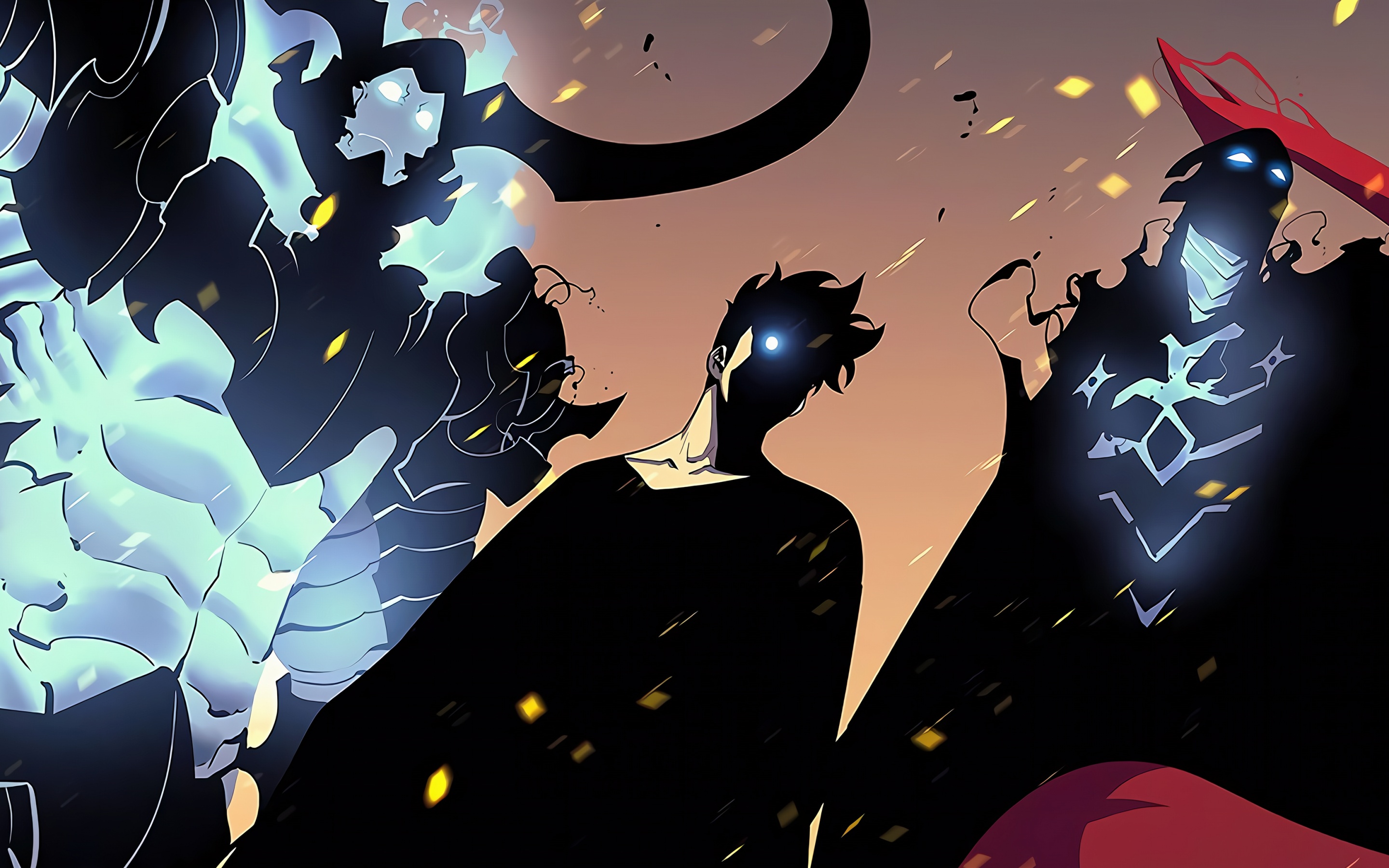 Solo Leveling Wallpaper 4K, Battle, Iron , Igris