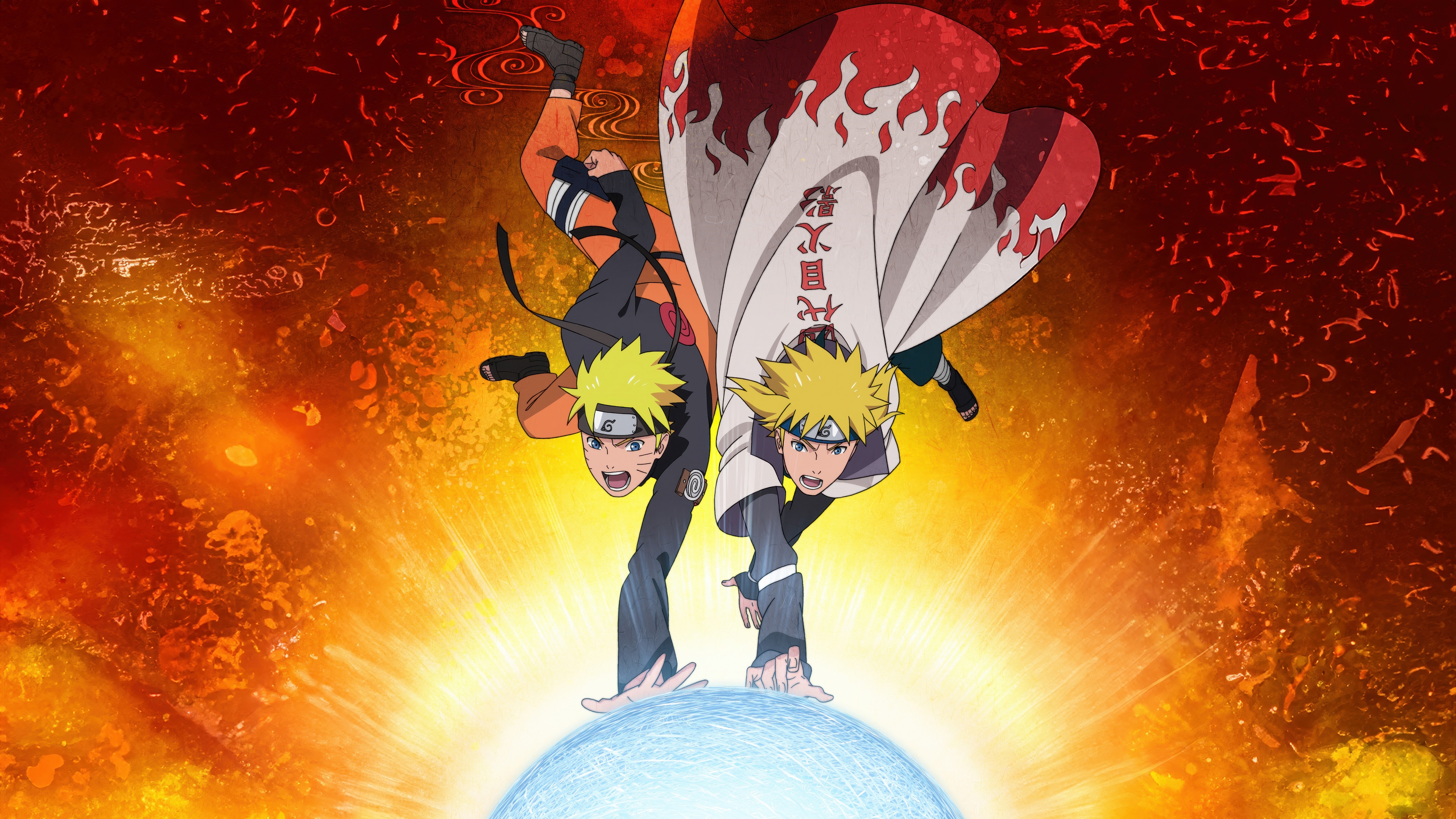 Minato Namikaze Wallpaper 4K, Naruto Uzumaki, 5K