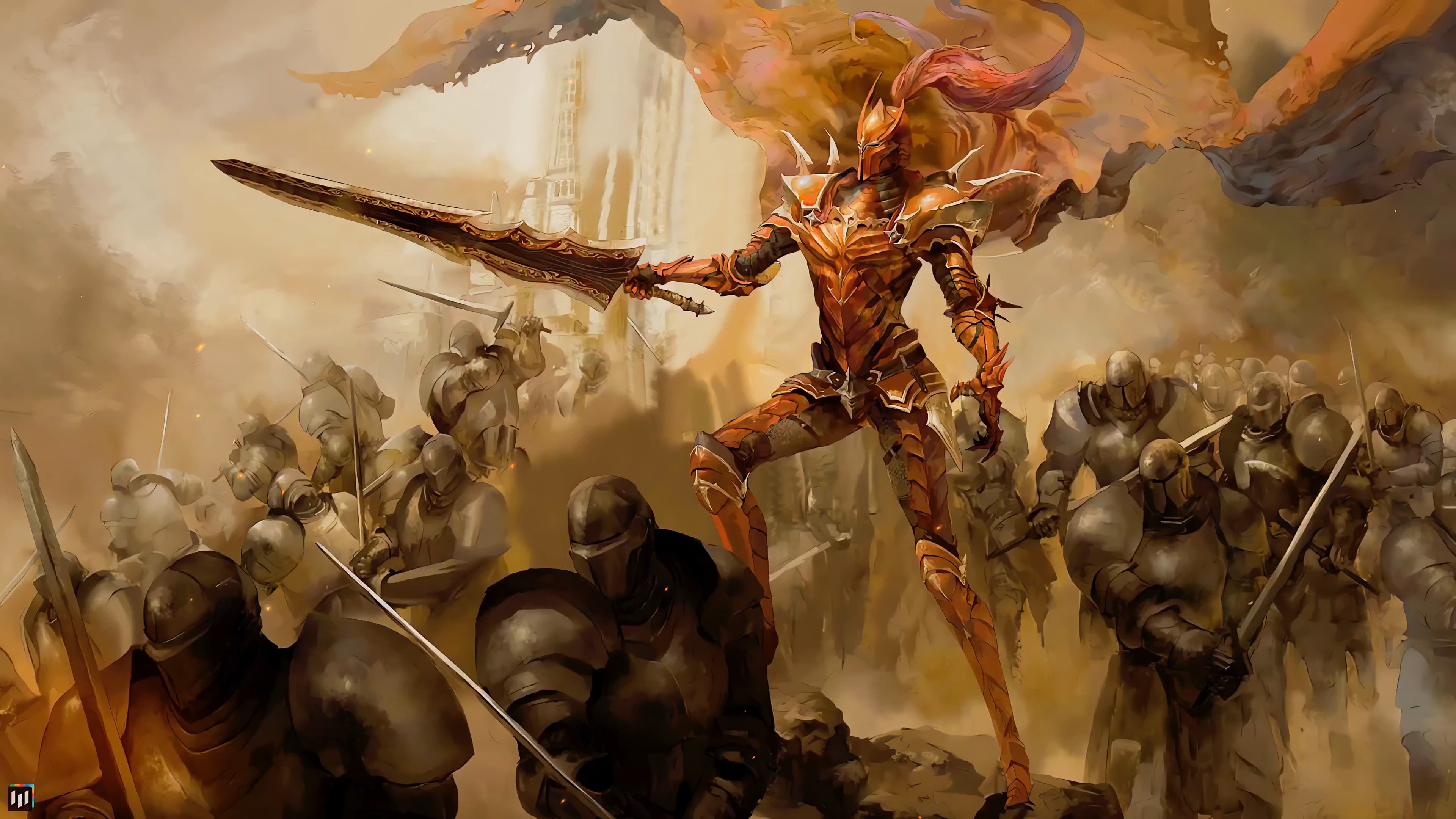 Commander Igris Video for WallpaperEngine ( 4K Remastered be me ) ( Links in comments )