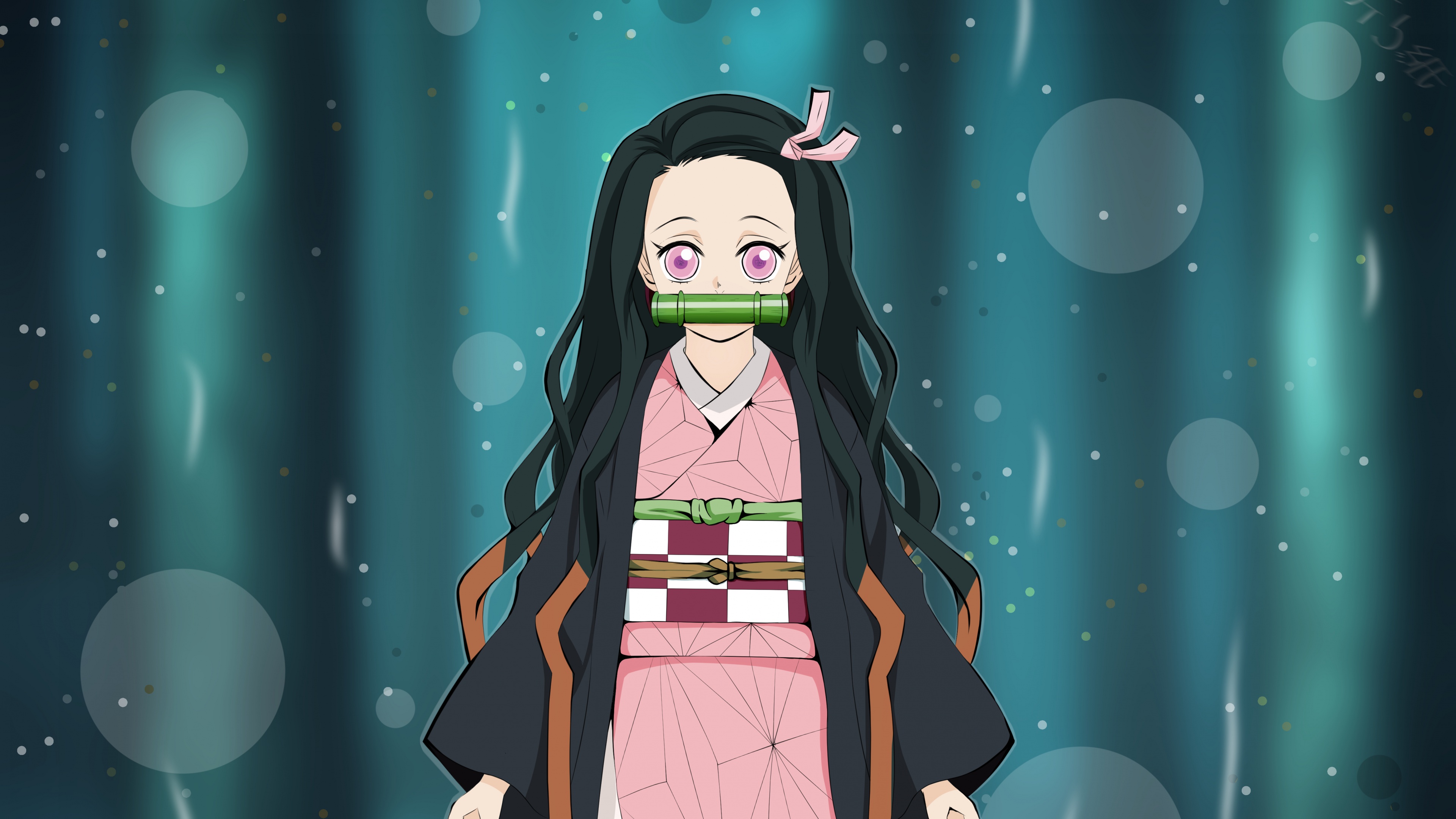 Nezuko Kamado Wallpaper 4K, 5K