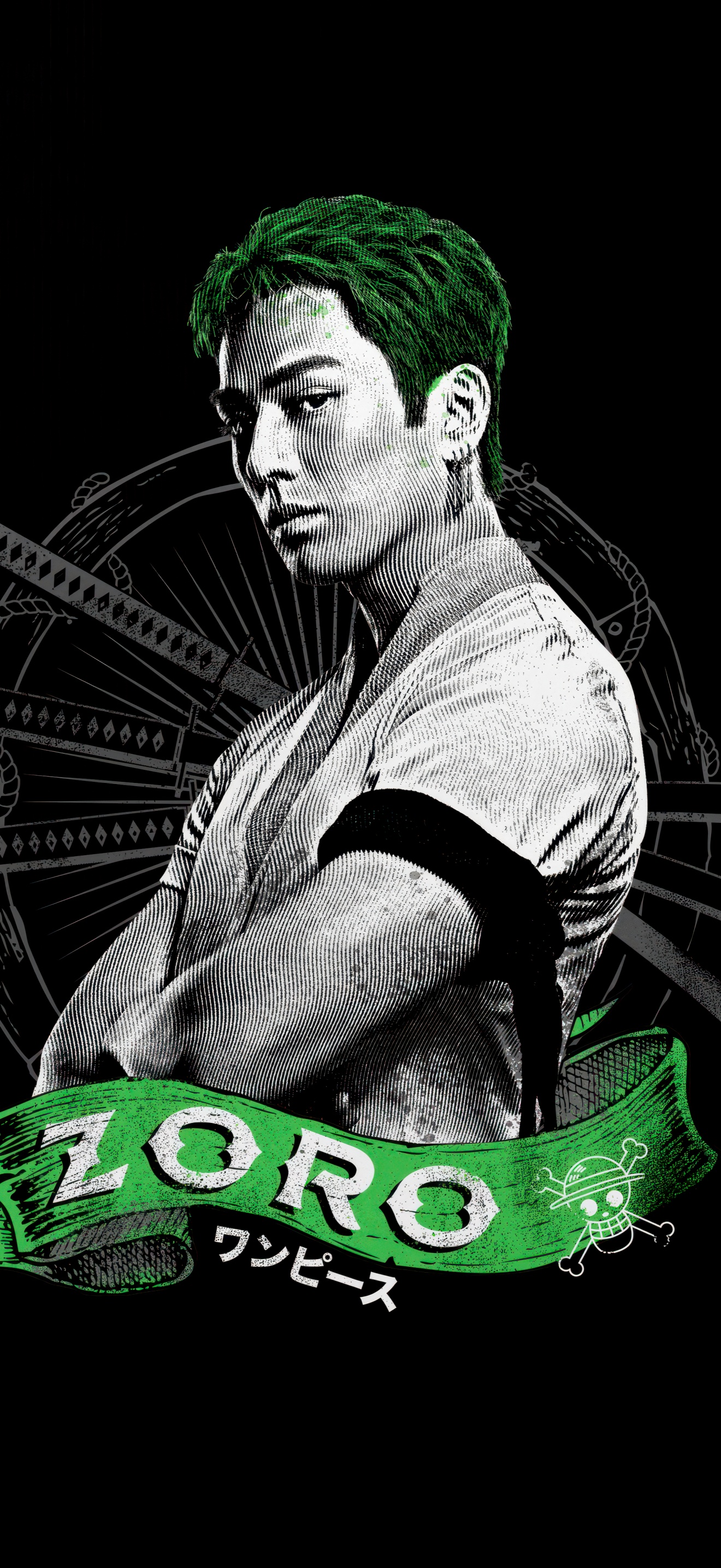 Mackenyu as Zoro Wallpaper 4K, One Piece, Netflix series