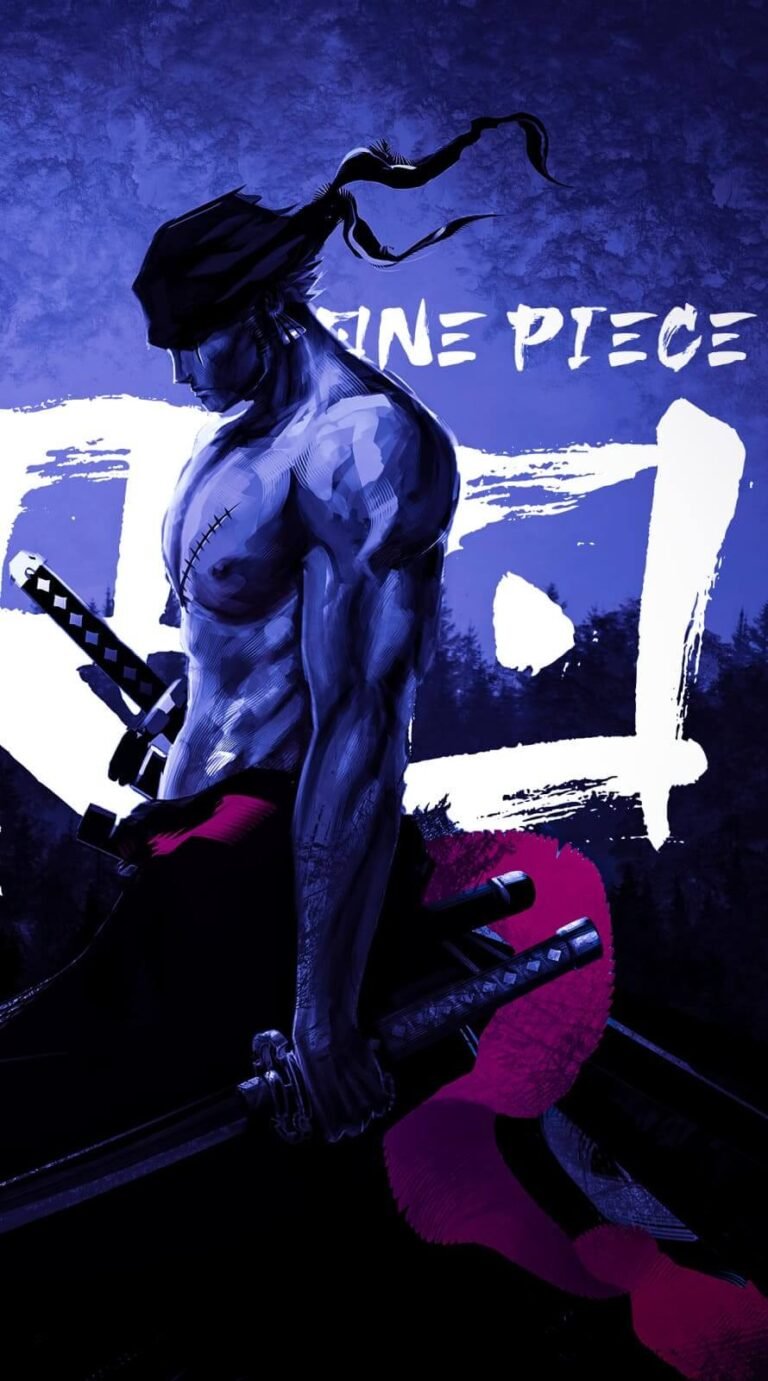 Roronoa zoro art one piece anime character wallpaper 4k iPhone 14 pro max Wallpaper 10