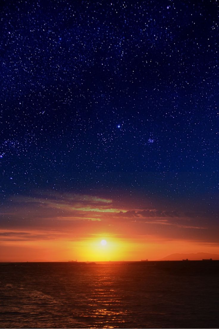 Blue Sunrise Landscape Mobile Phone End H5 Background Wallpaper Image For Free Download