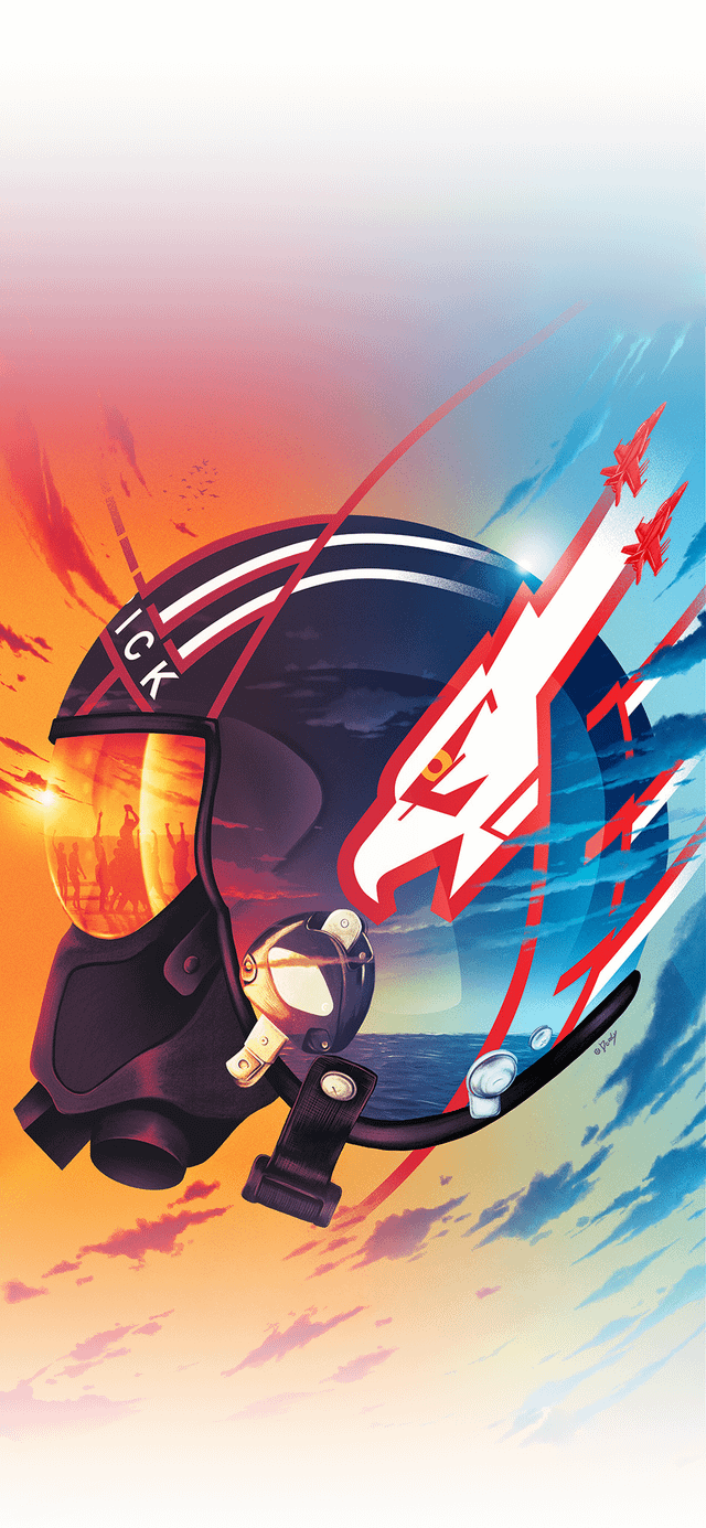 Removed the text from the Regal Cinema Top Gun Maverick poster and made them into mobile wallpaper. 2160 x 3840 and 2160 x 4677