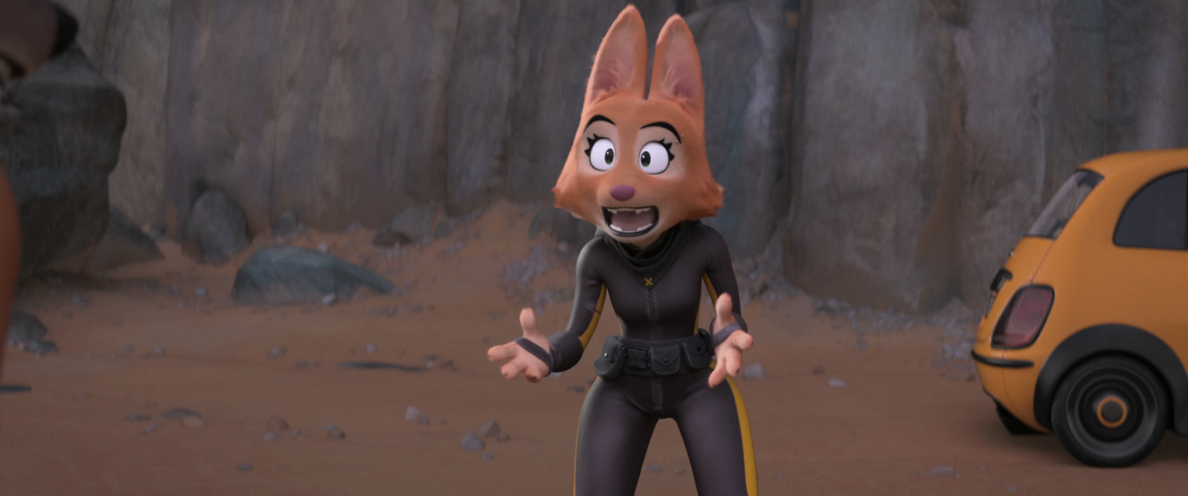 The Bad Guys Beetz as Diane Foxington aka The Crimson Paw