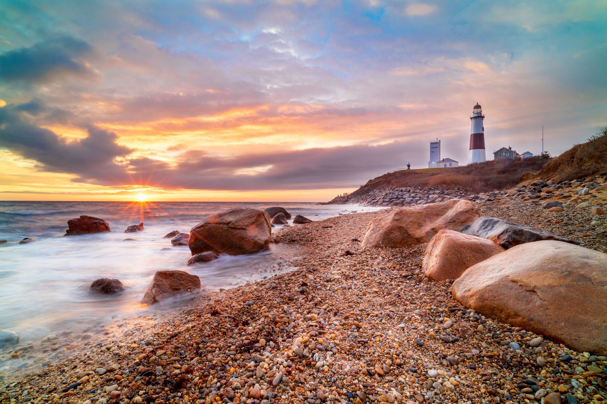 Montauk Lighthouse Puzzle Jigsaw Puzzles 1000 Pieces for Adults Nation