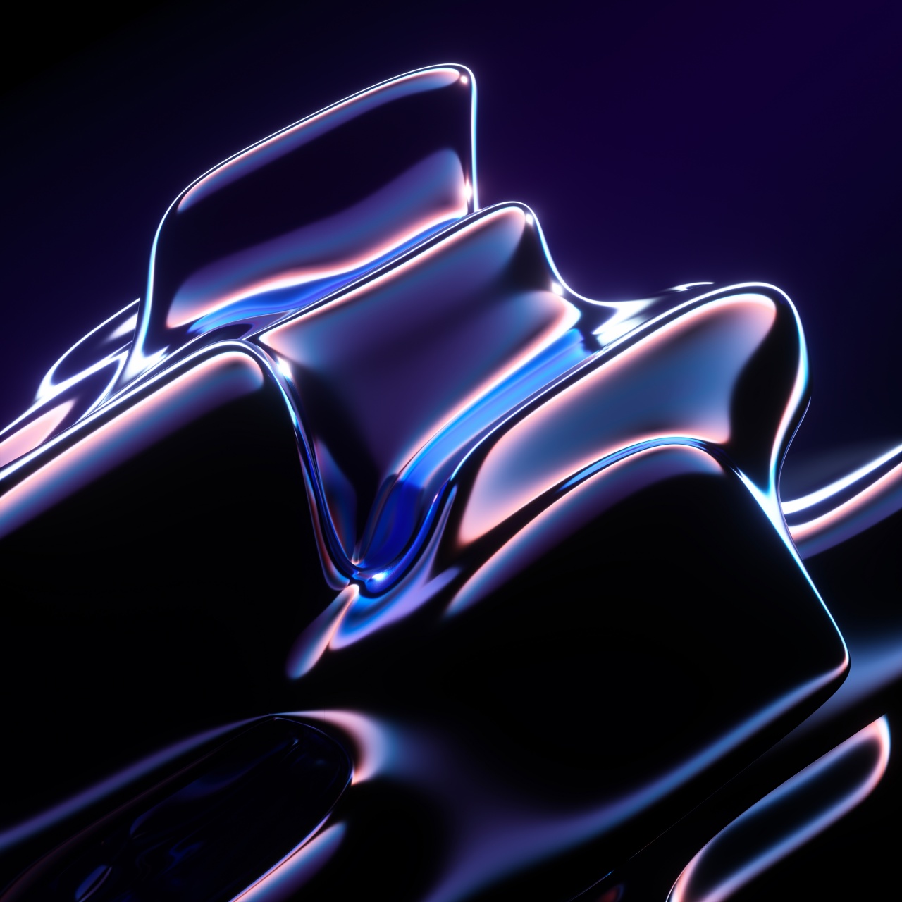 Abstract background Wallpaper 4K, Liquid, Blue abstract, 5K