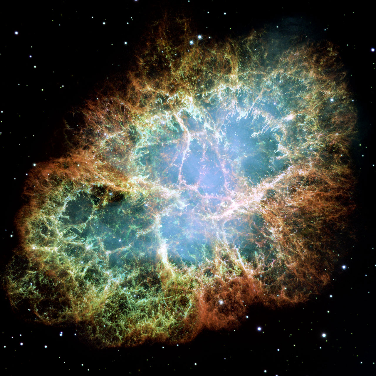 Most Detailed Image Of The Crab Nebula