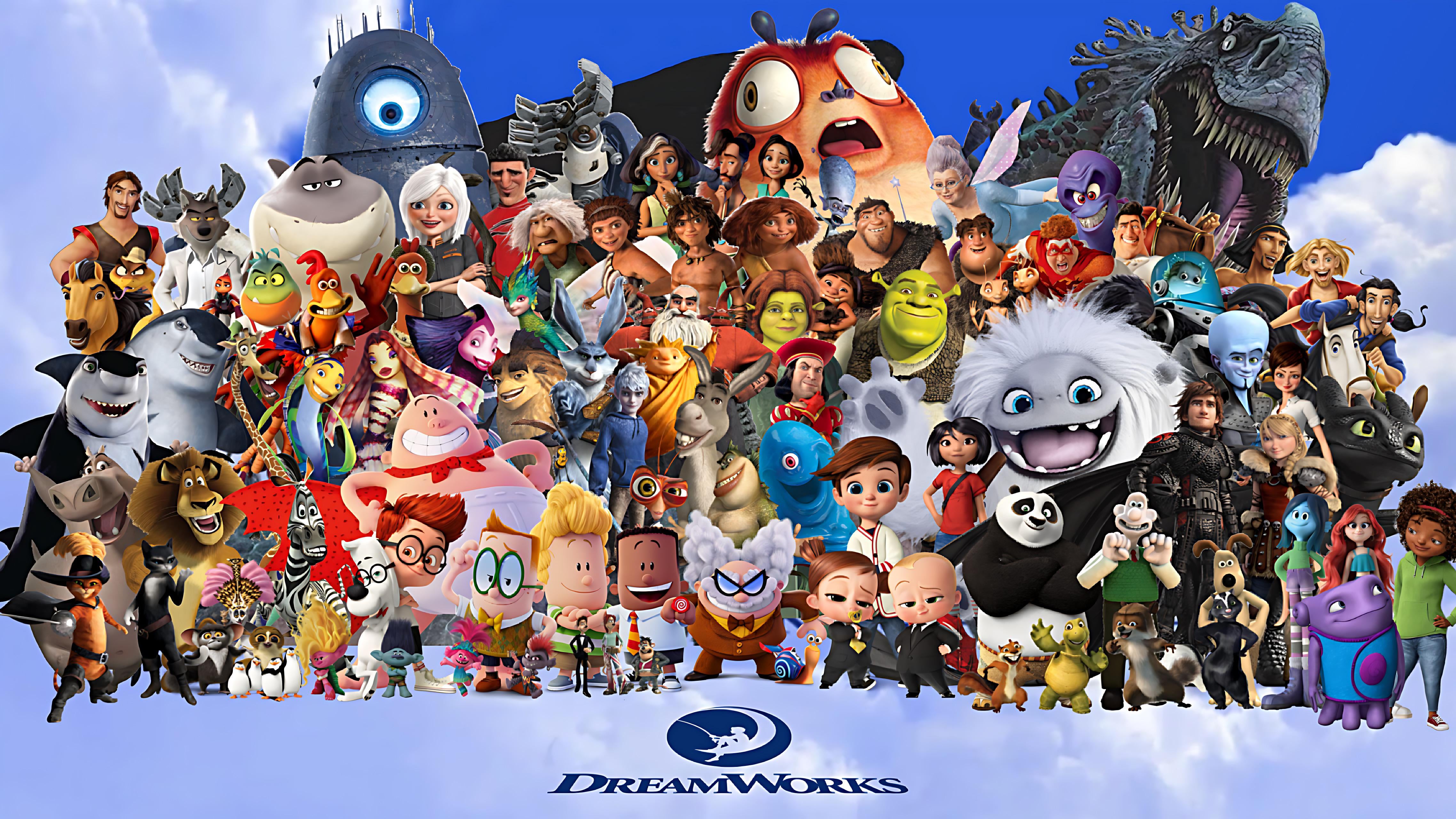 My own Dreamworks Animation wallpaper (Updated)