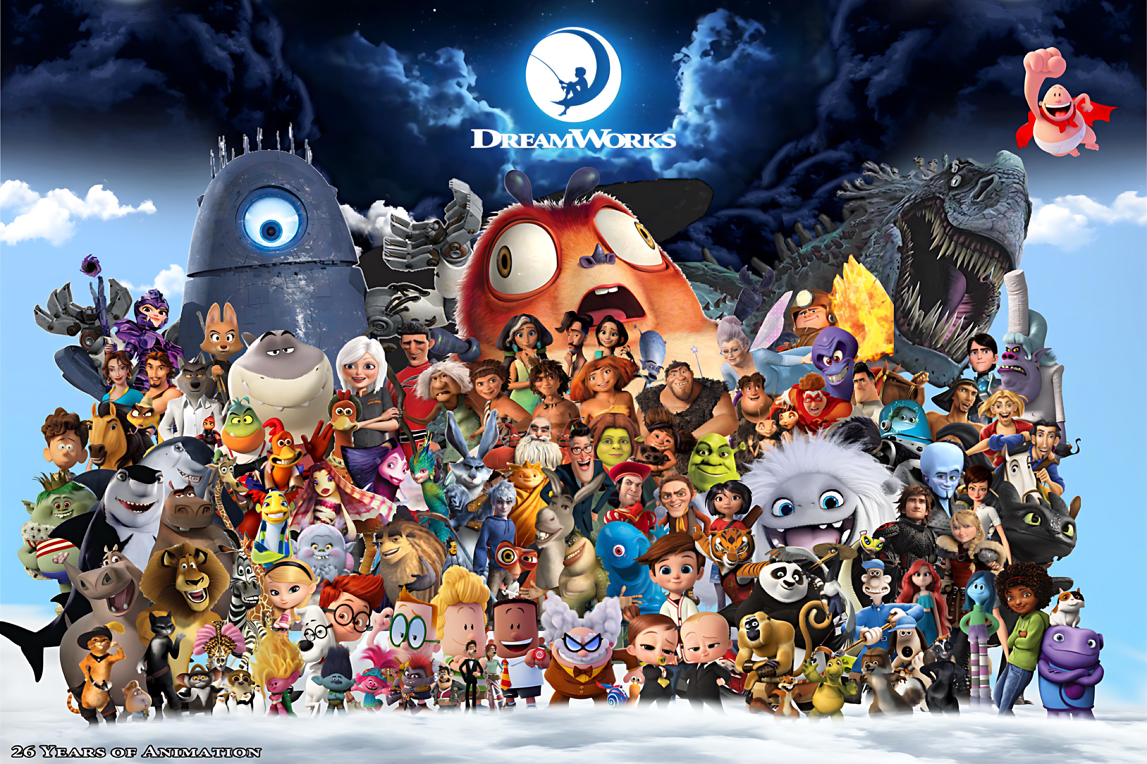 My Dreamworks Animation wallpaper (Update 11) 26 Years Of Animation