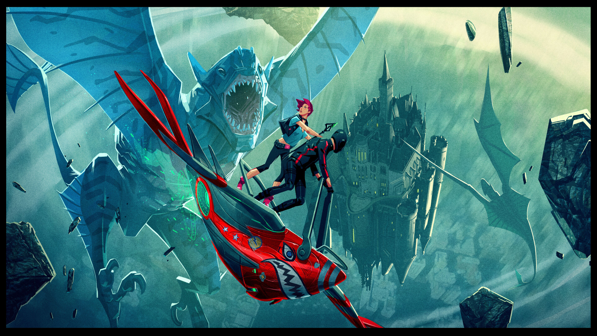 Dreamworks / Wizards visual development