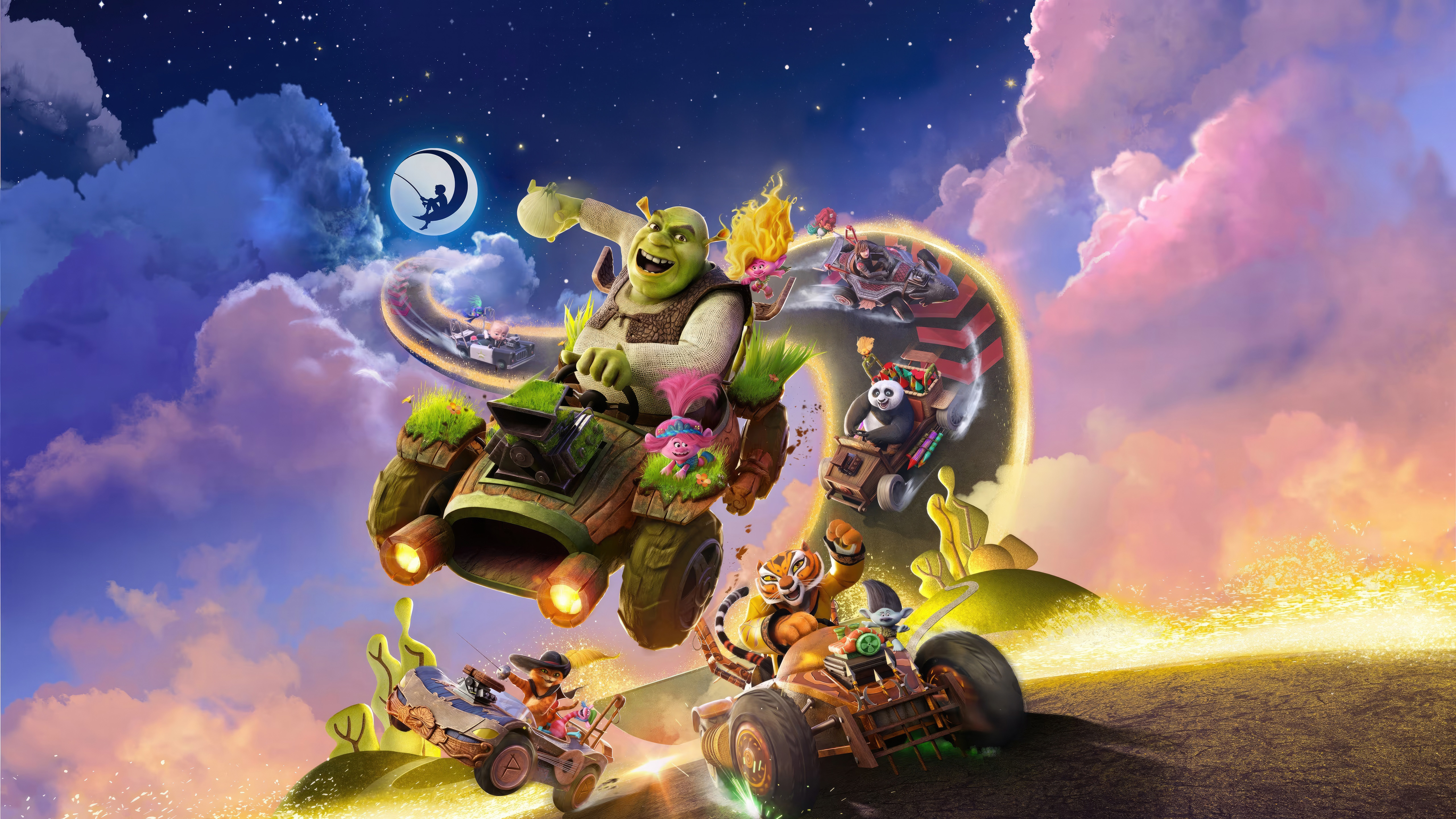 Dreamworks All Star Kart Racing Wallpaper, HD Games Wallpaper, 4k Wallpaper, Image, Background, Photos and Picture