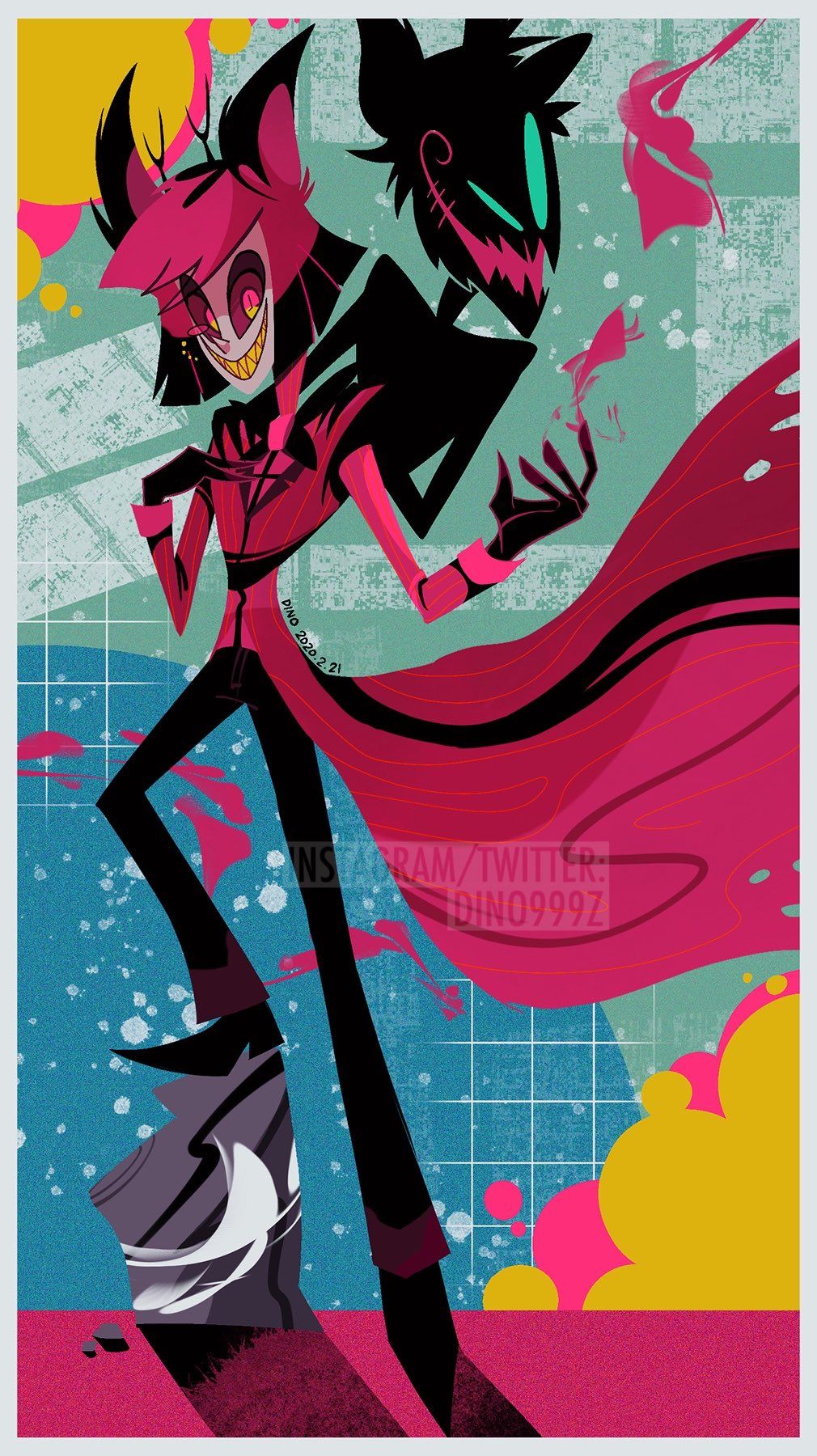 Strawberry pimp ideas. hotel art, vivziepop hazbin hotel, alastor hazbin hotel