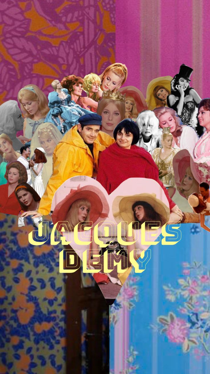 jacquesdemy #aesthetic #frenchaesthetic #theyounggirlsofrochefort s #film #theumbrellasofcherbourg #movies #vin. Pretty wallpaper, Collage background, Movies