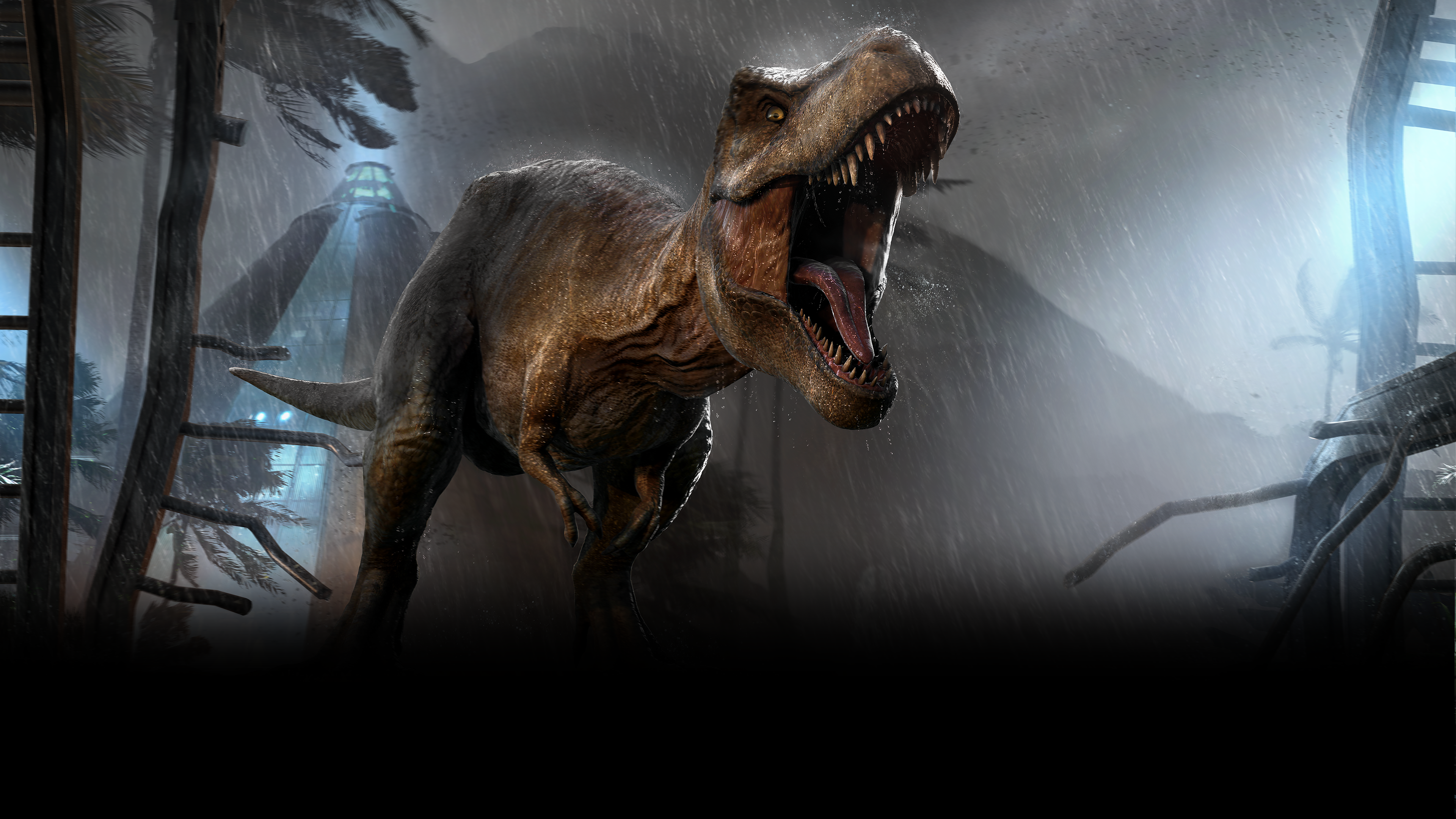 Tyrannosaurus Rex Roar World Evolution 2 HD Wallpaper