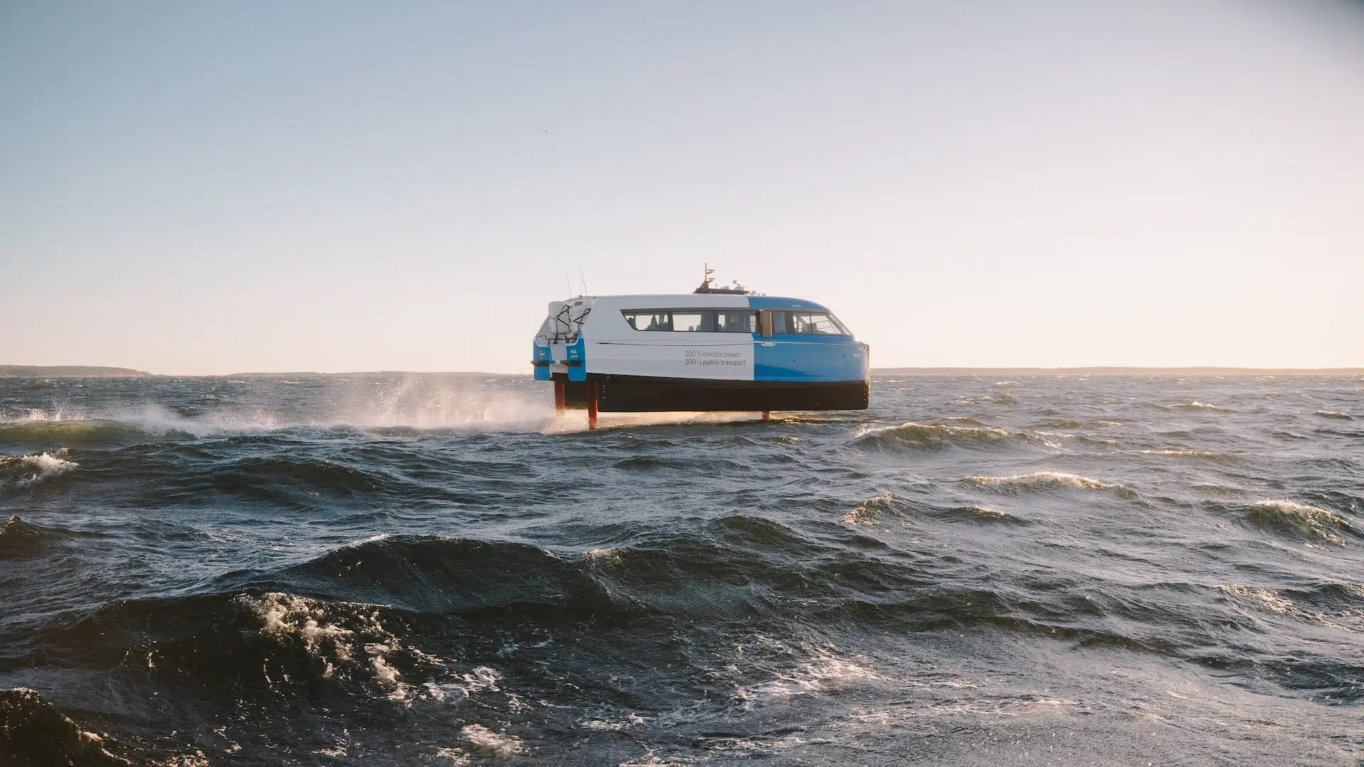Hydrofoil Boats in Rough Water