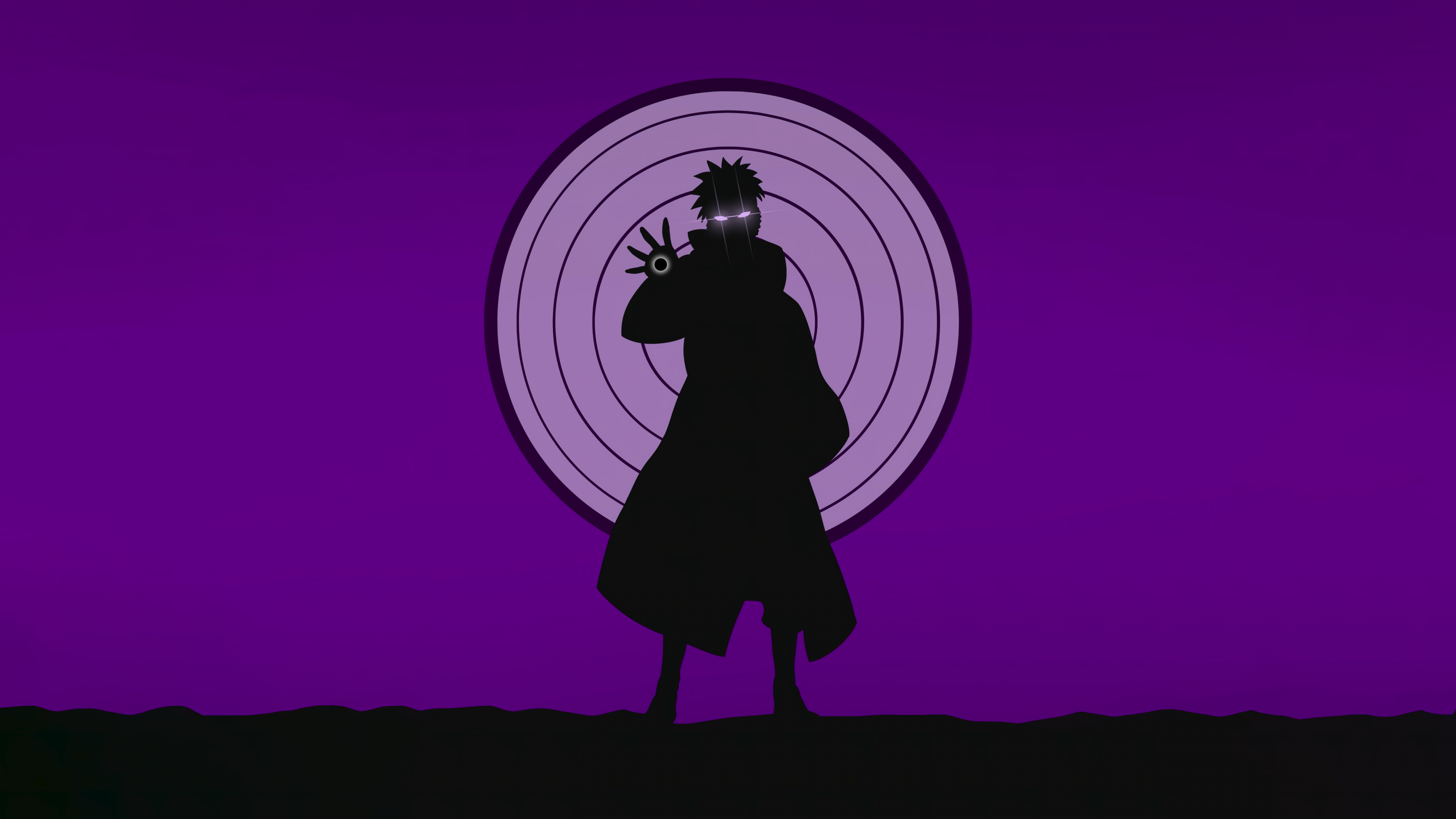 Pain Wallpaper 4K, Naruto, Indigo background