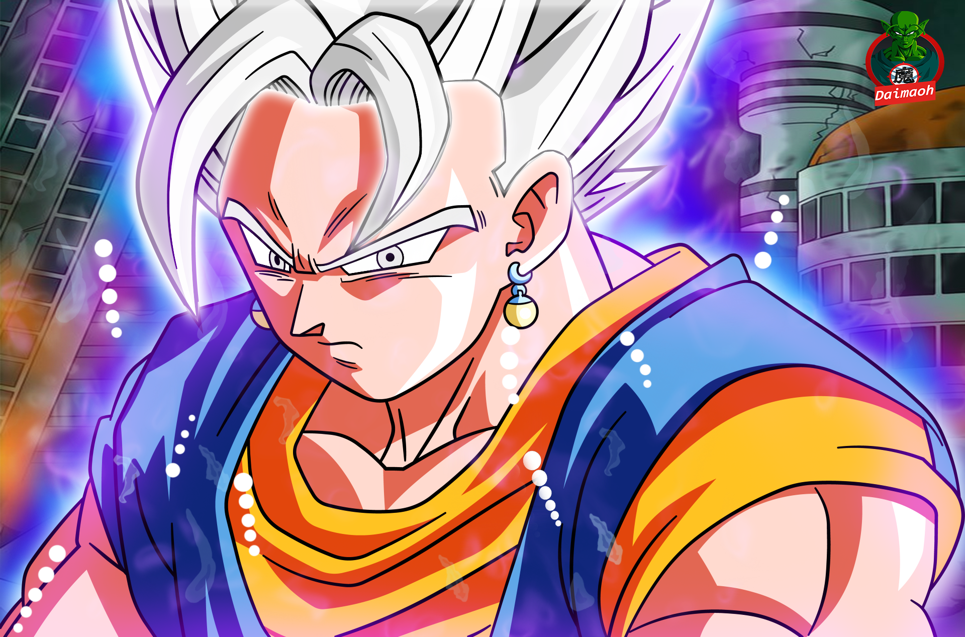 Download Ultra Instinct (Dragon Ball) Vegito (Dragon Ball) Anime Dragon Ball Super HD Wallpaper