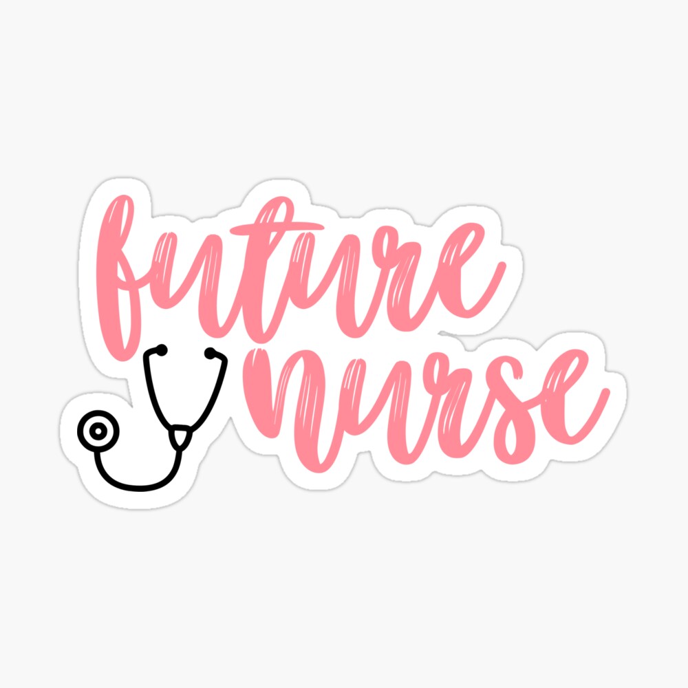 Future Nurse Sticker Poster