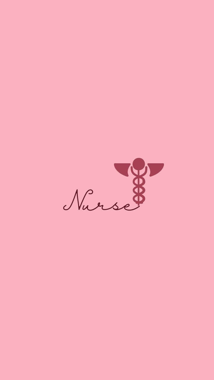 Download Nurse Aesthetic Wallpaper Pink Background Wallpaper