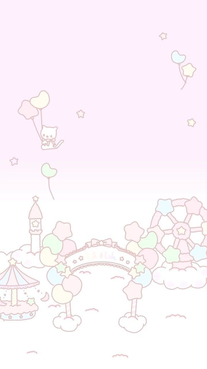 Pastel Sanrio Wallpaper