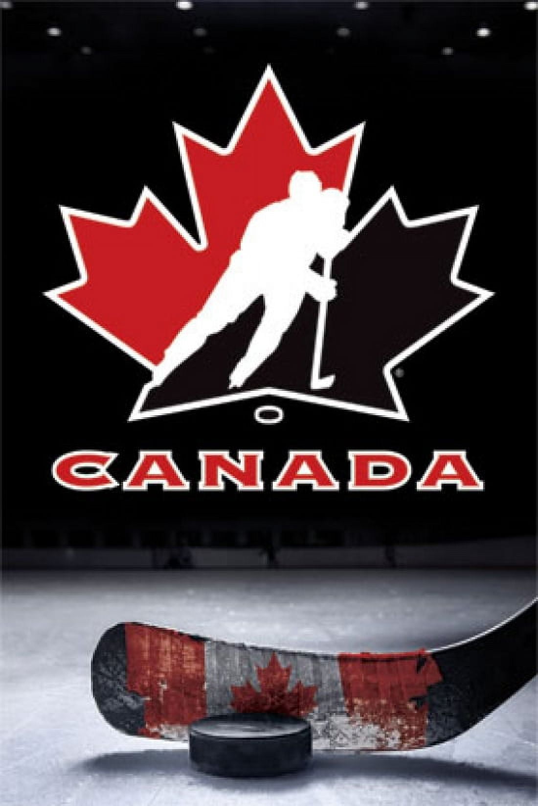 Hockey Canada Laminated Poster Print (24 x 36)