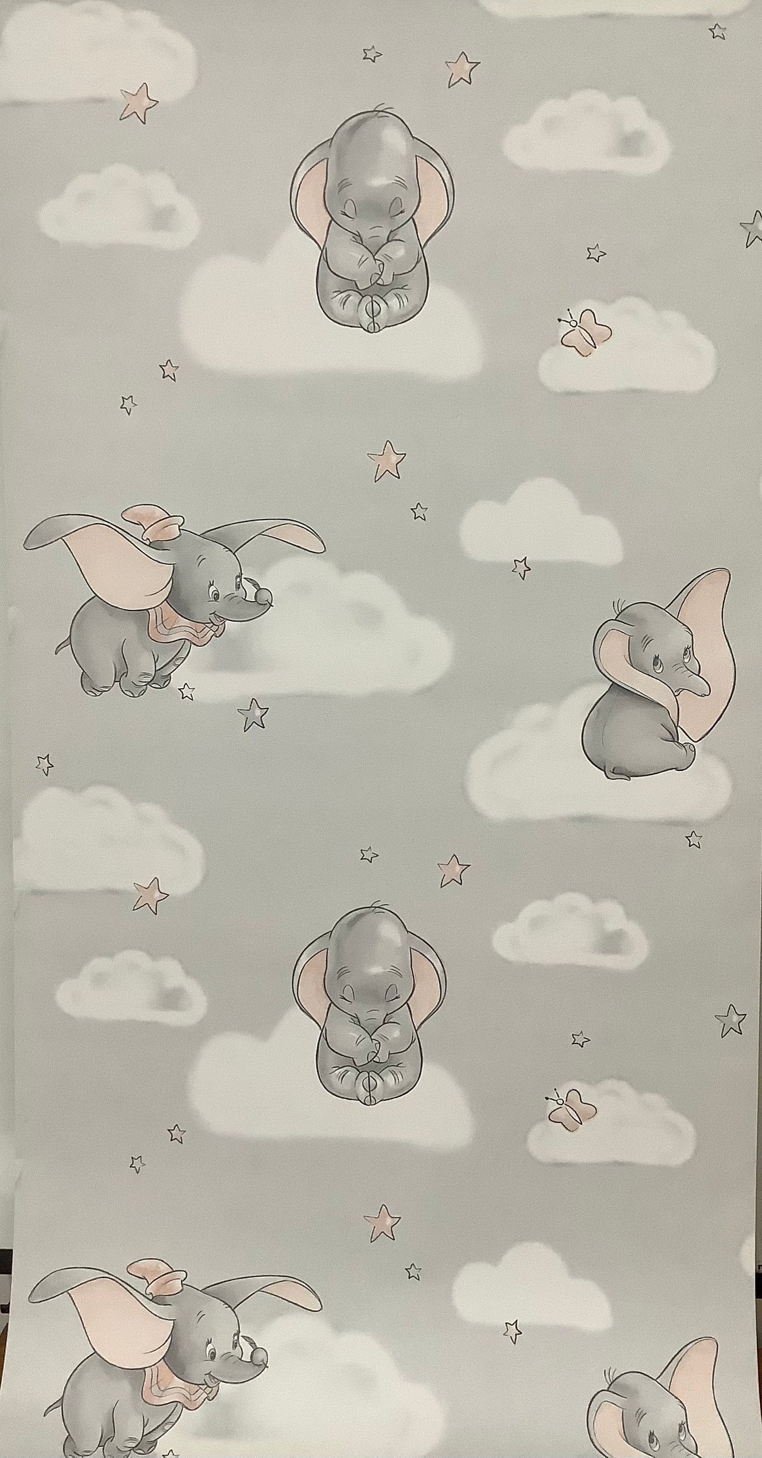 Dumbo the Elephant Disney Wallpaper by the Yard Art Crafting