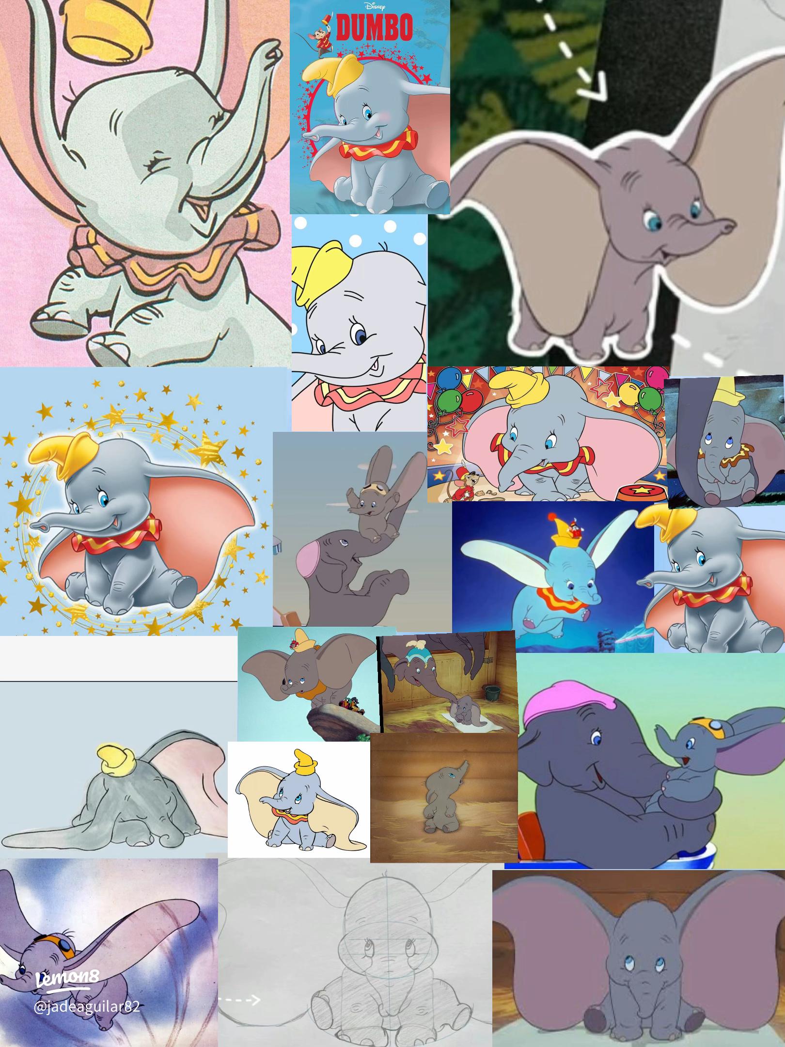 Adorable Dumbo Wallpaper for Your Phone