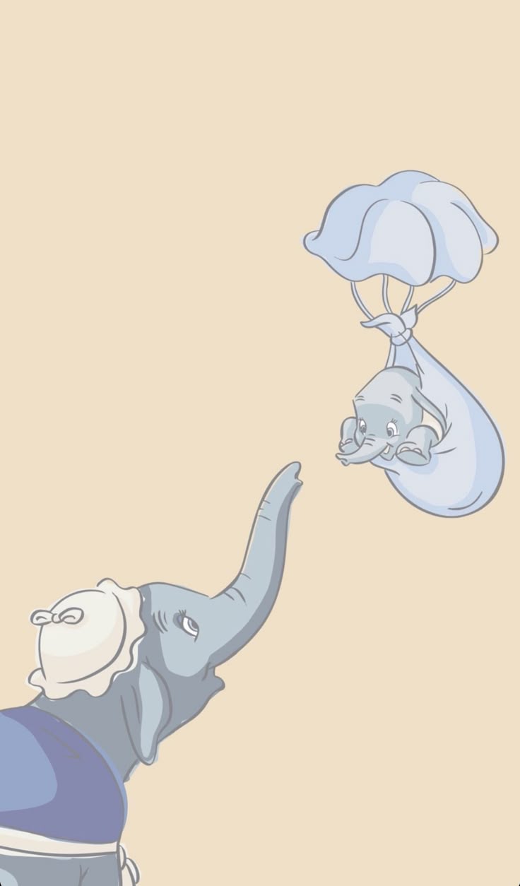 disney. wallpaper.. . Disney dumbo art, Cute cartoon wallpaper, Disney drawings
