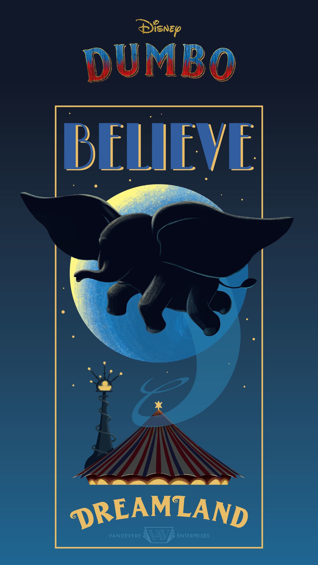 Dumbo Mobile Wallpaper