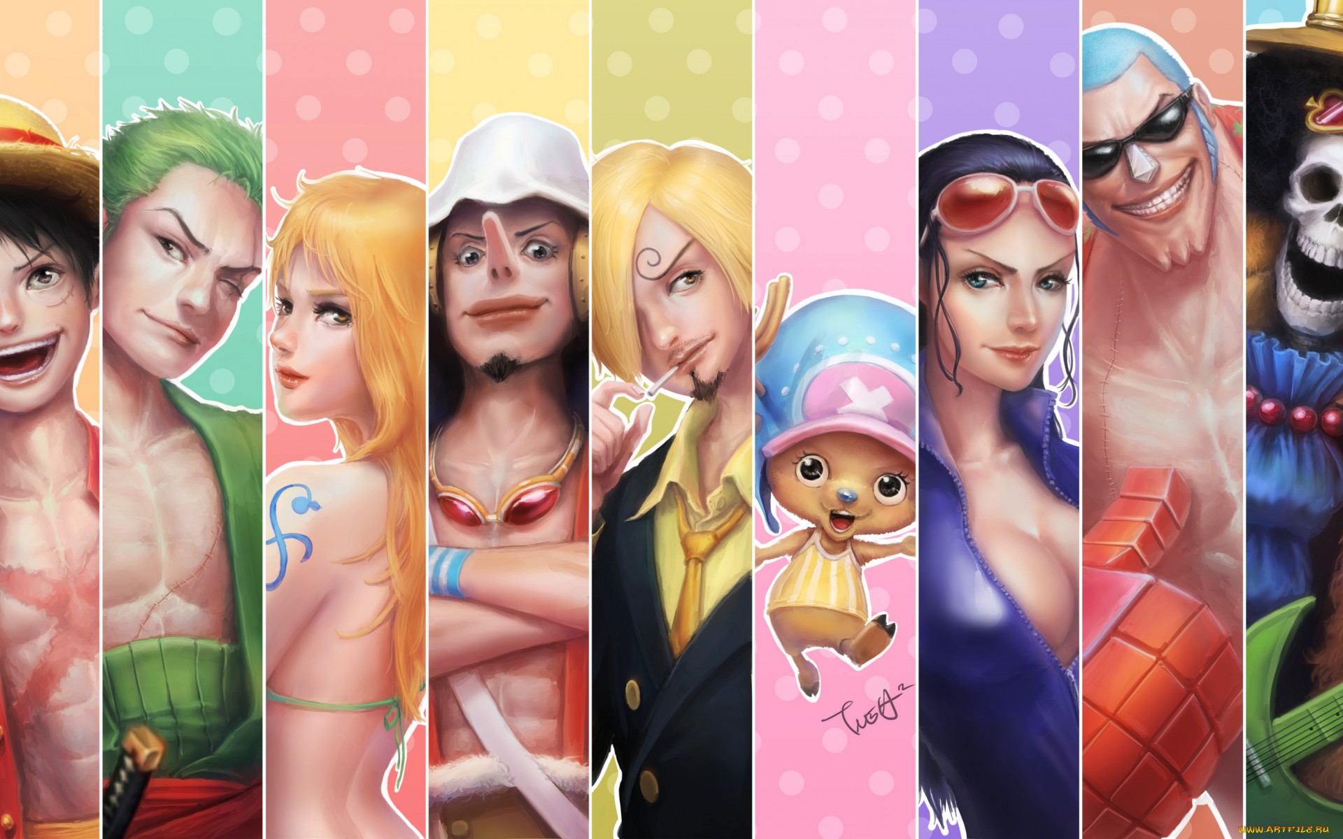 One Piece Crew HD Wallpaper
