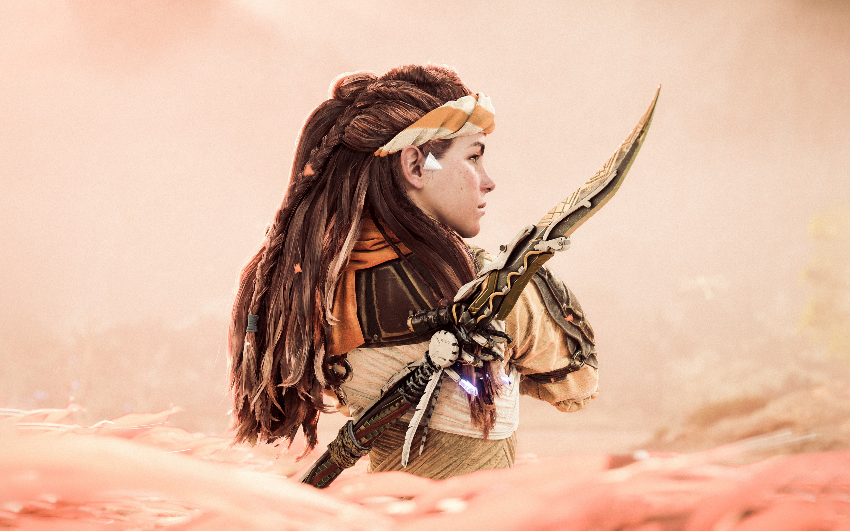 Aloy Wallpaper 4K, QHD, Horizon Zero Dawn