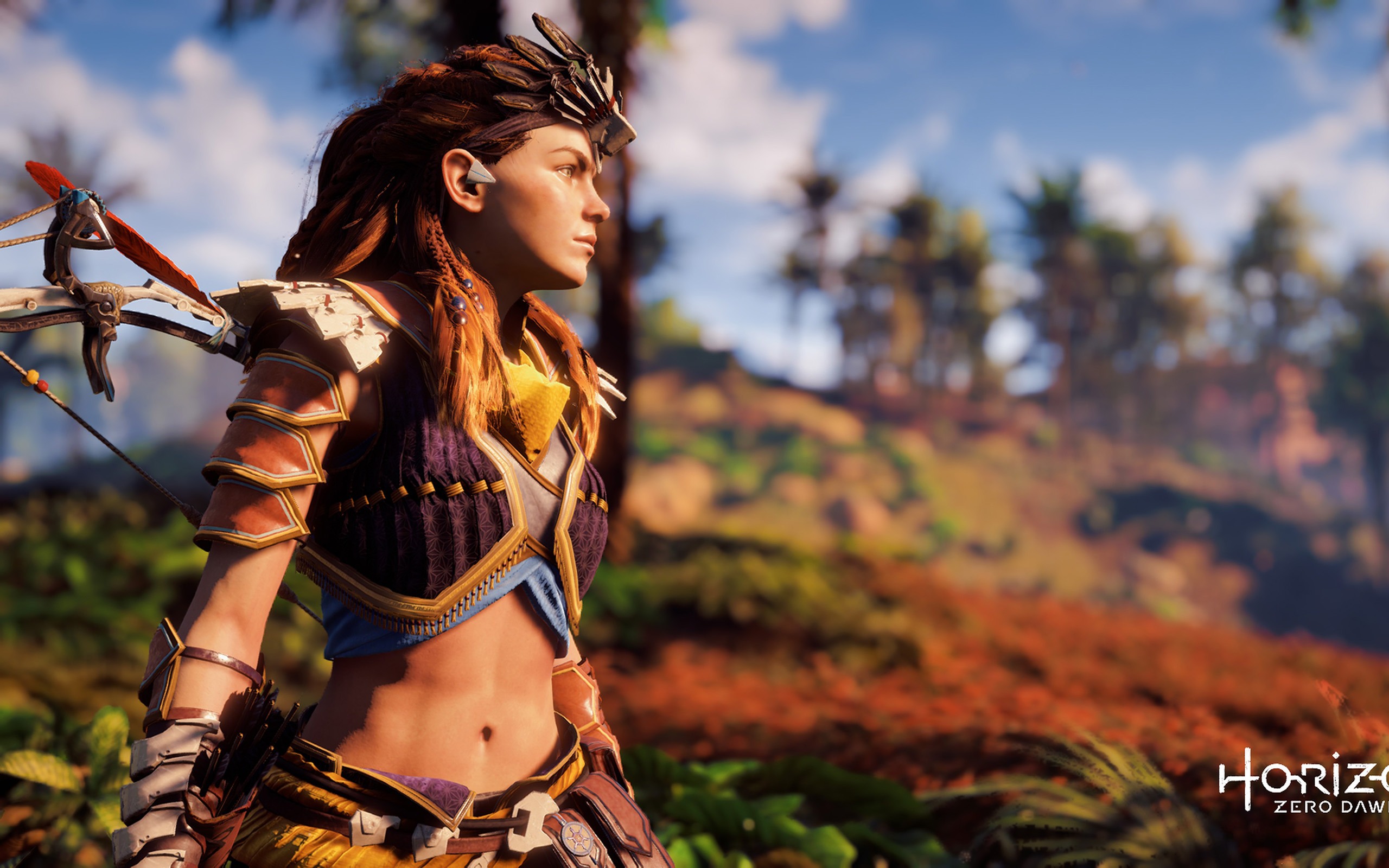 Aloy Horizon Zero Dawn 2017 High Quality Wallpaper