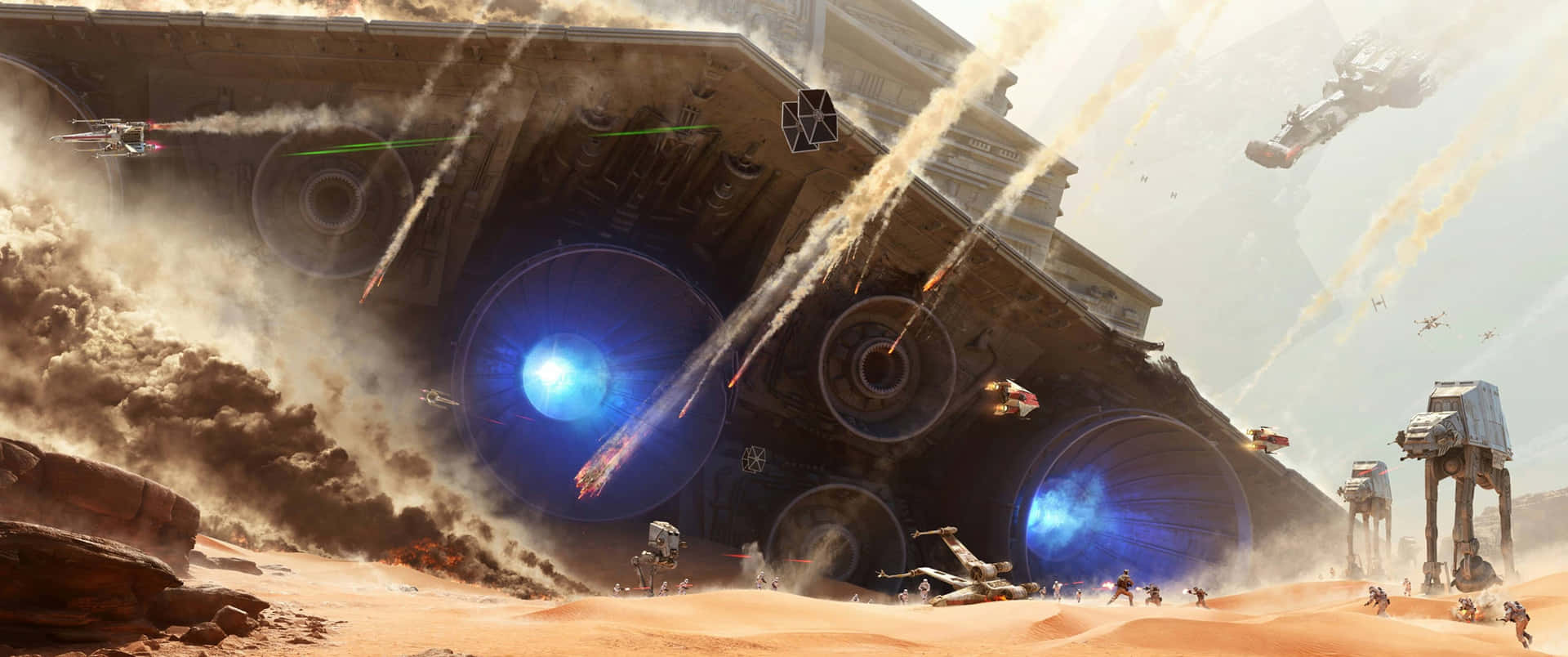 Download Immerse Yourself in a Galaxy Far, Far Away Wallpaper