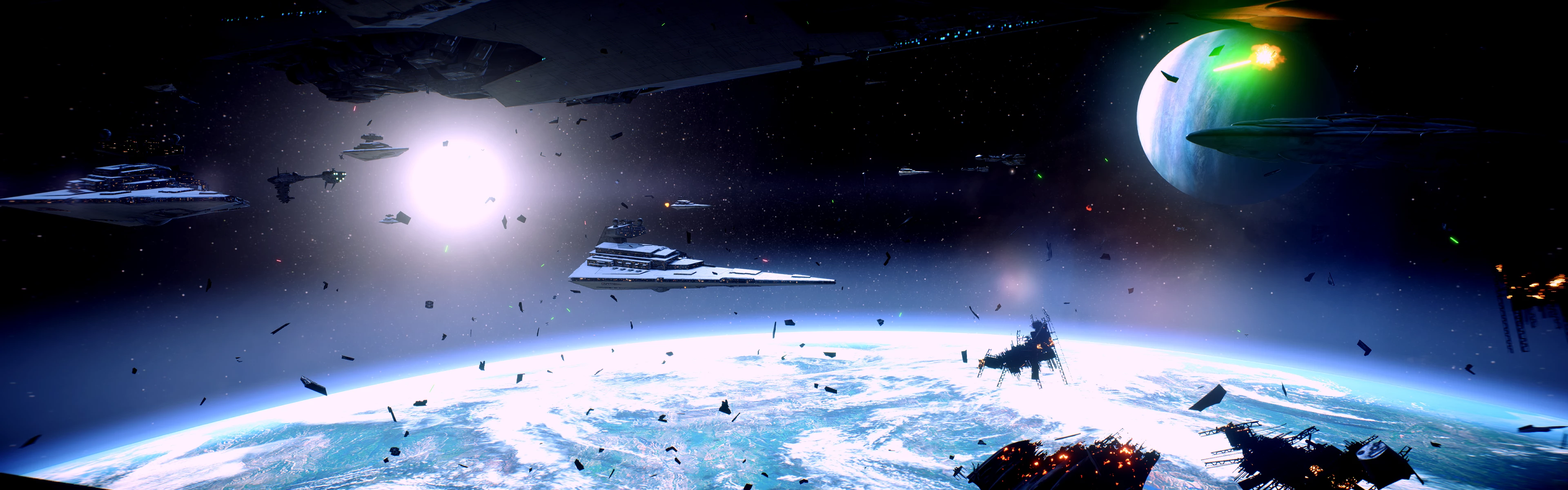 ultrawide space screenshot at Star Wars: Battlefront II Nexus and community