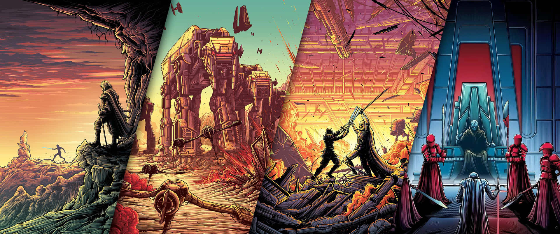 Download The Battle of Endor Epic End to the Galactic Battle of Star Wars Wallpaper